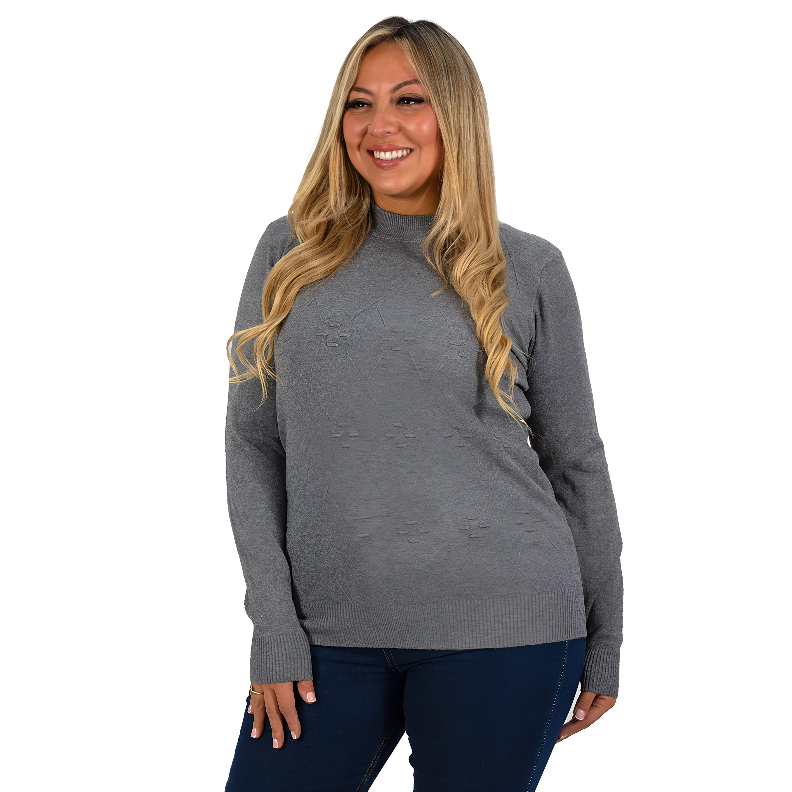 Sweater básico mujer colores Extra linda Rombo 12