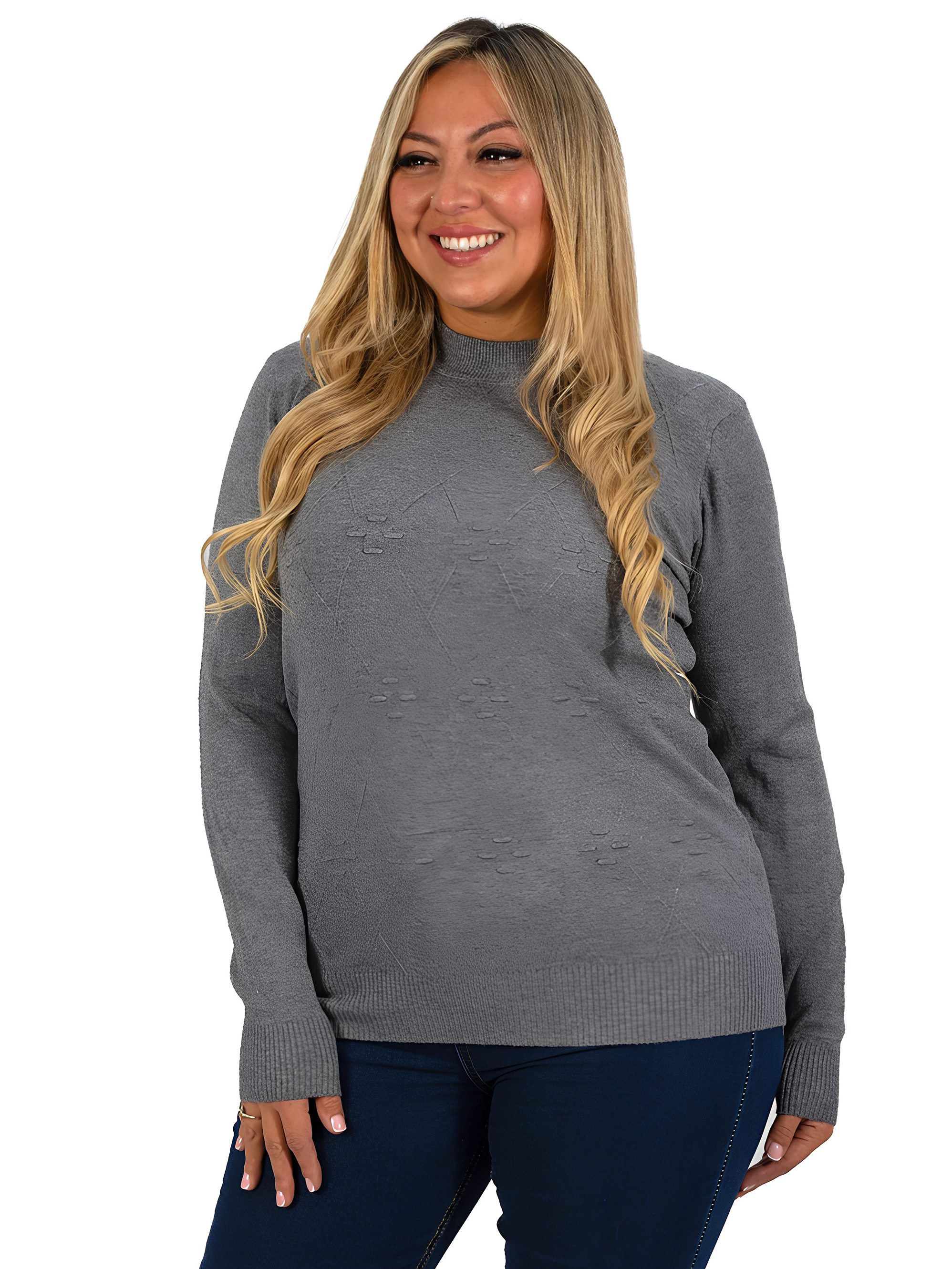 Sweater básico mujer colores Extra linda Rombo 12