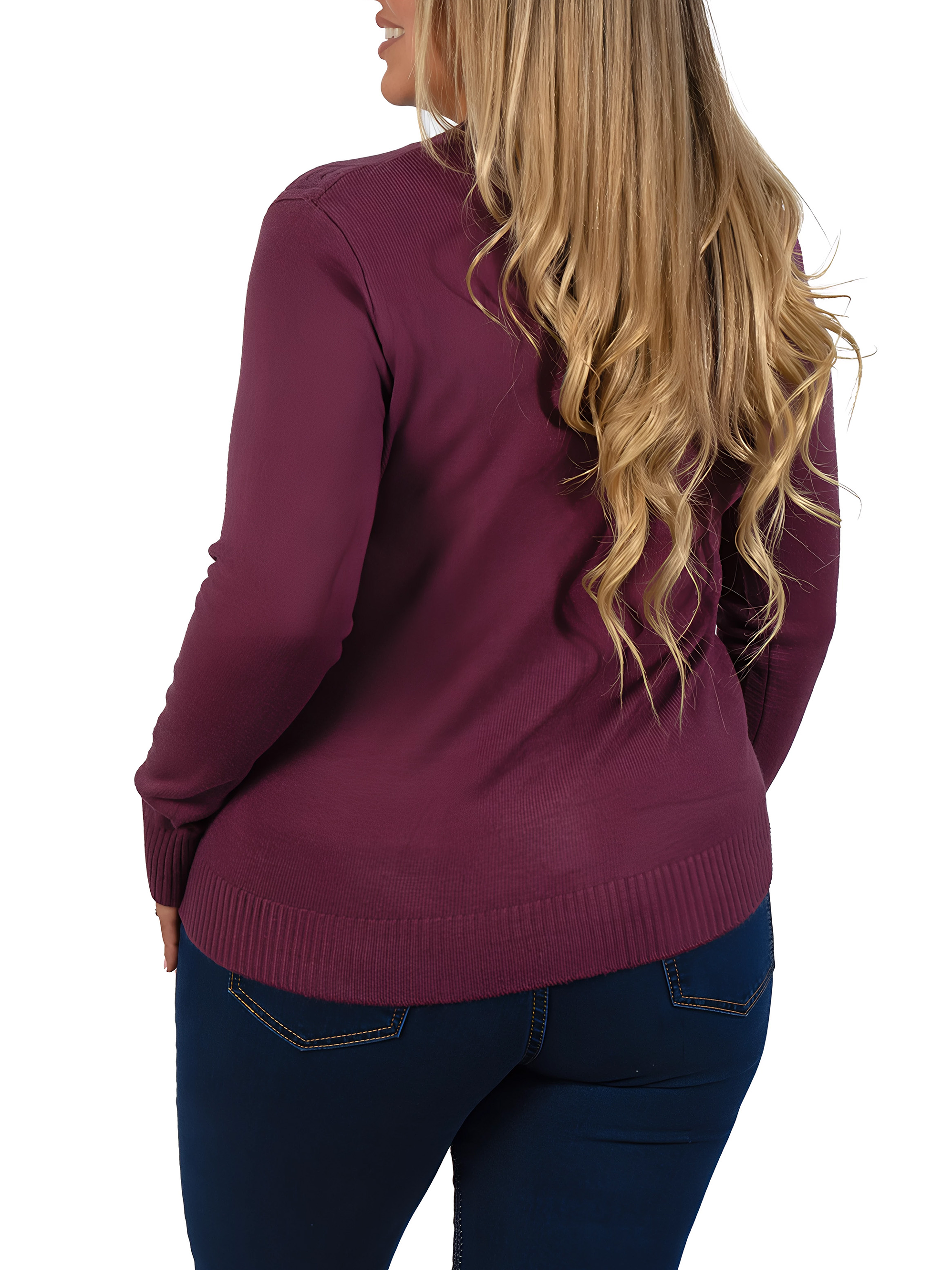 Cárdigan Mujer Bolsillos texturado colores 13