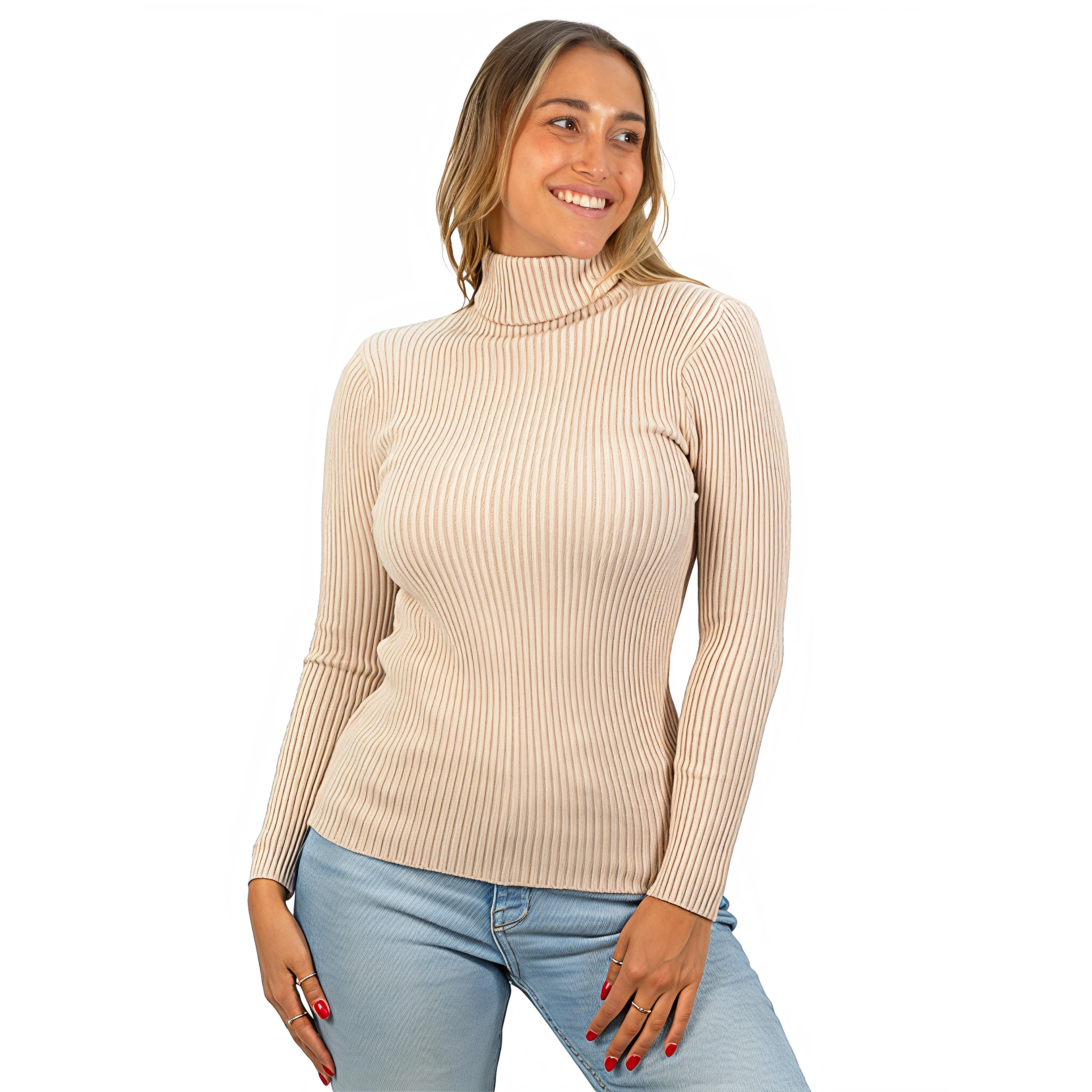 Beatle básico mujer invierno Spandex 2