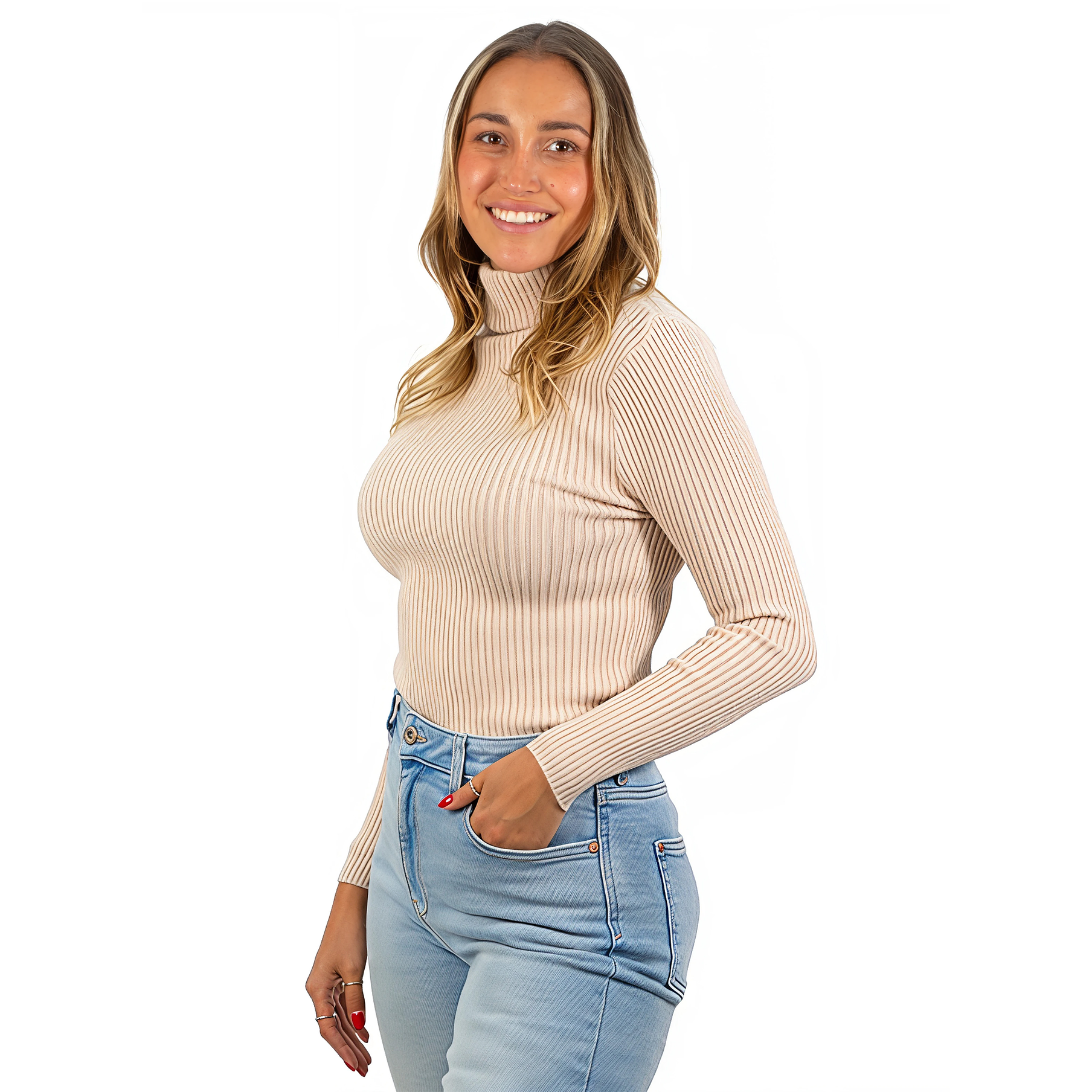 Beatle básico mujer invierno Spandex 1