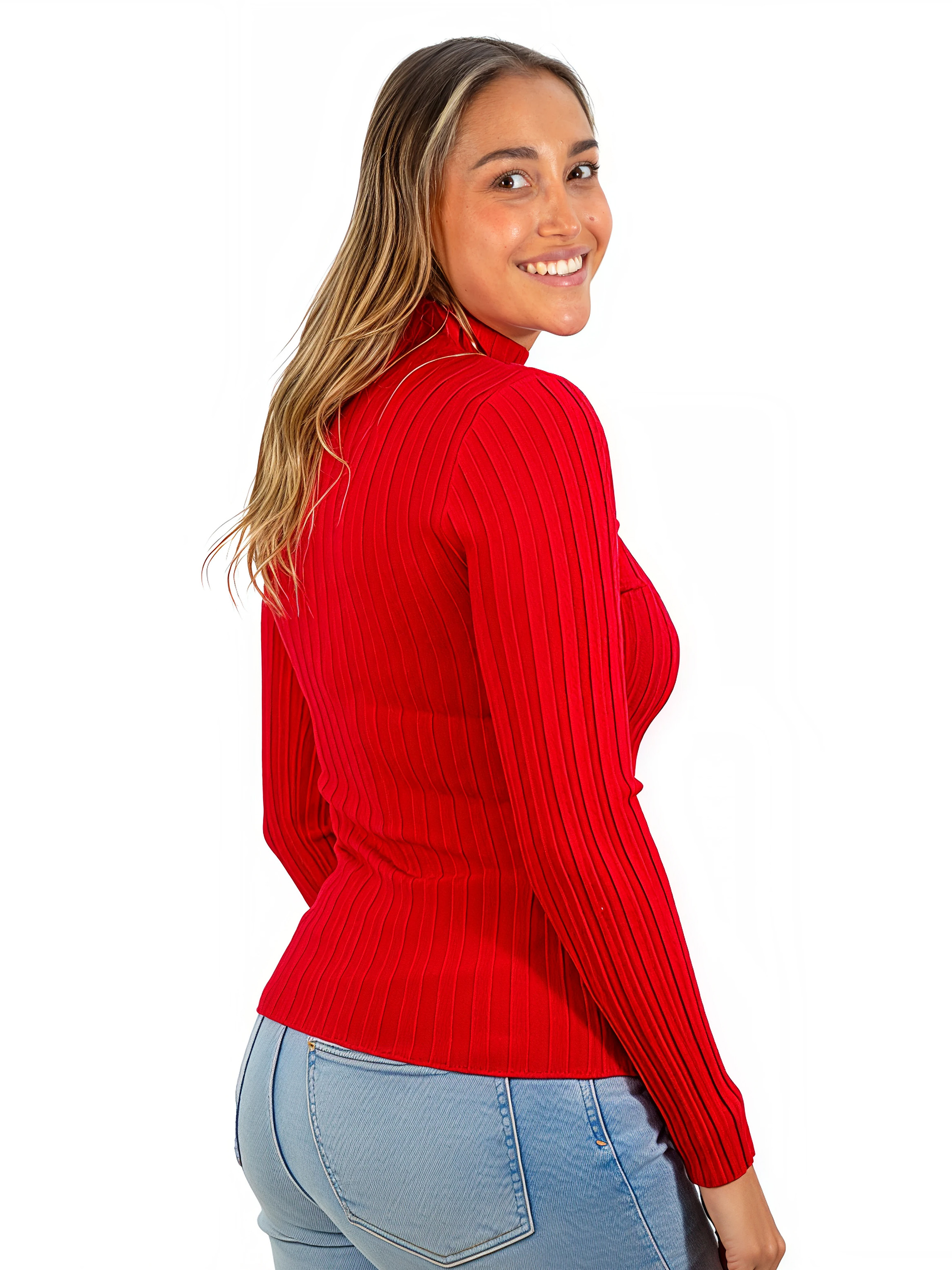 Beatle mujer acanalado básico colores 3