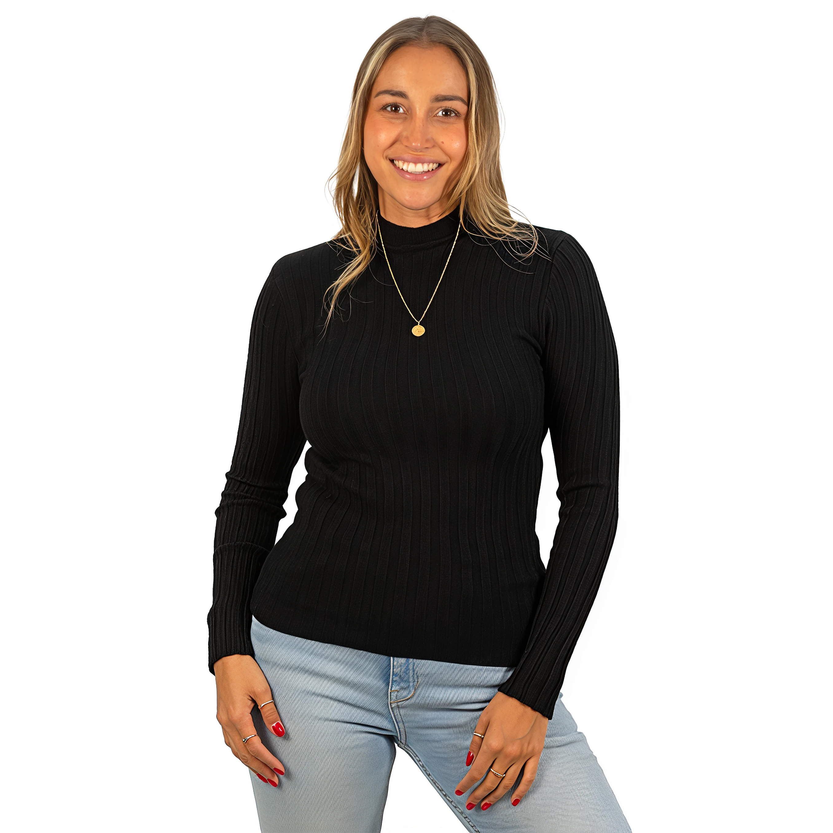 Beatle mujer acanalado básico colores 13