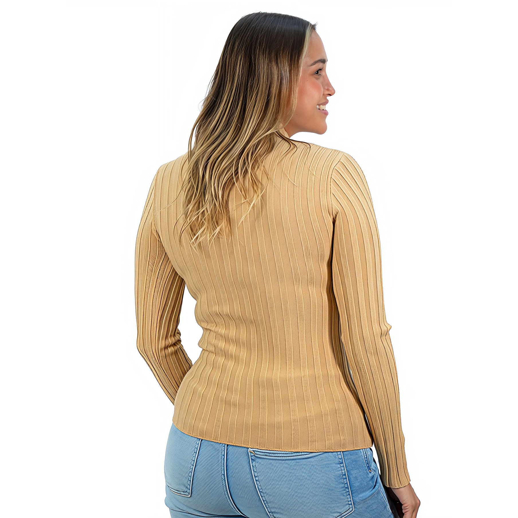 Beatle mujer acanalado básico colores 16