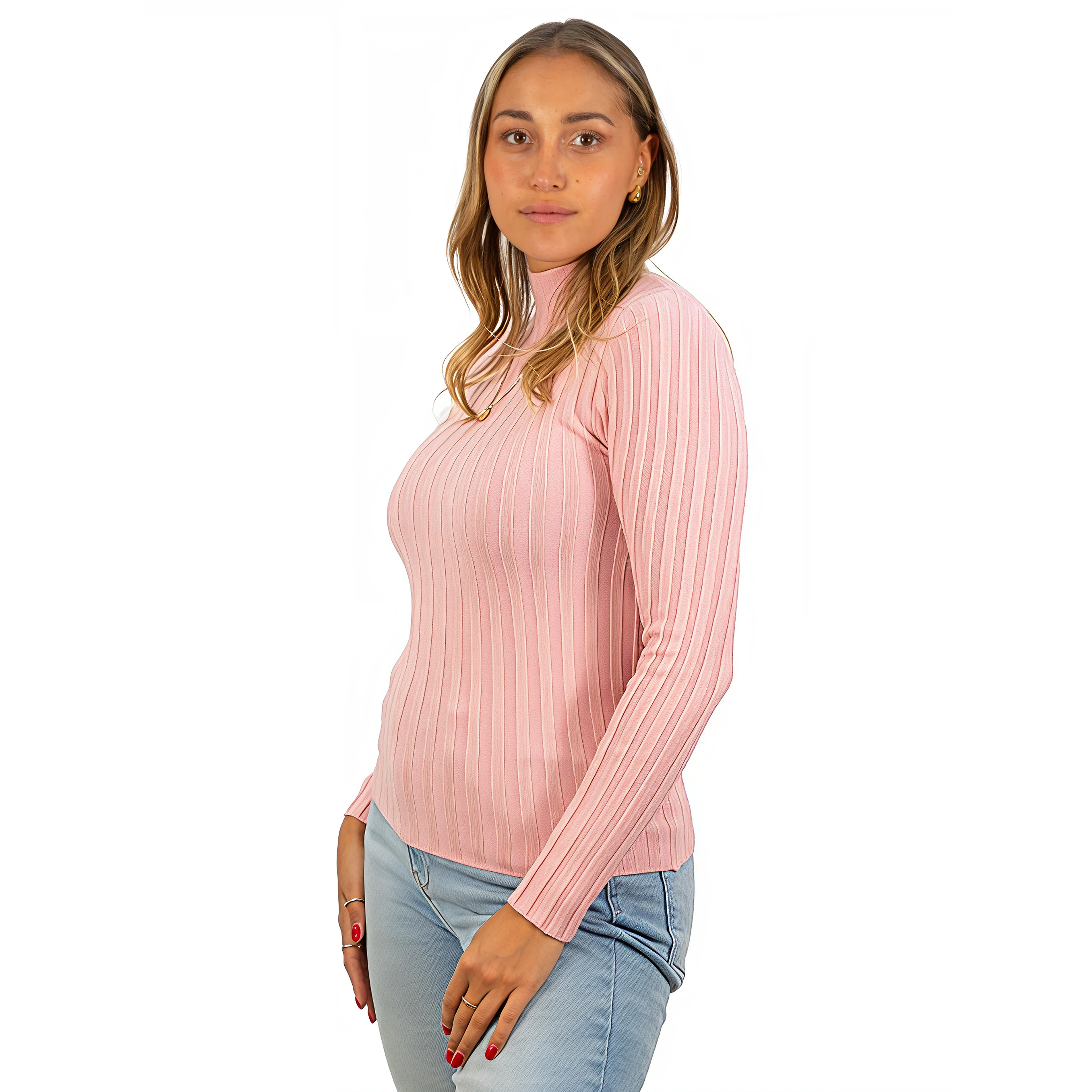 Beatle mujer acanalado básico colores 21