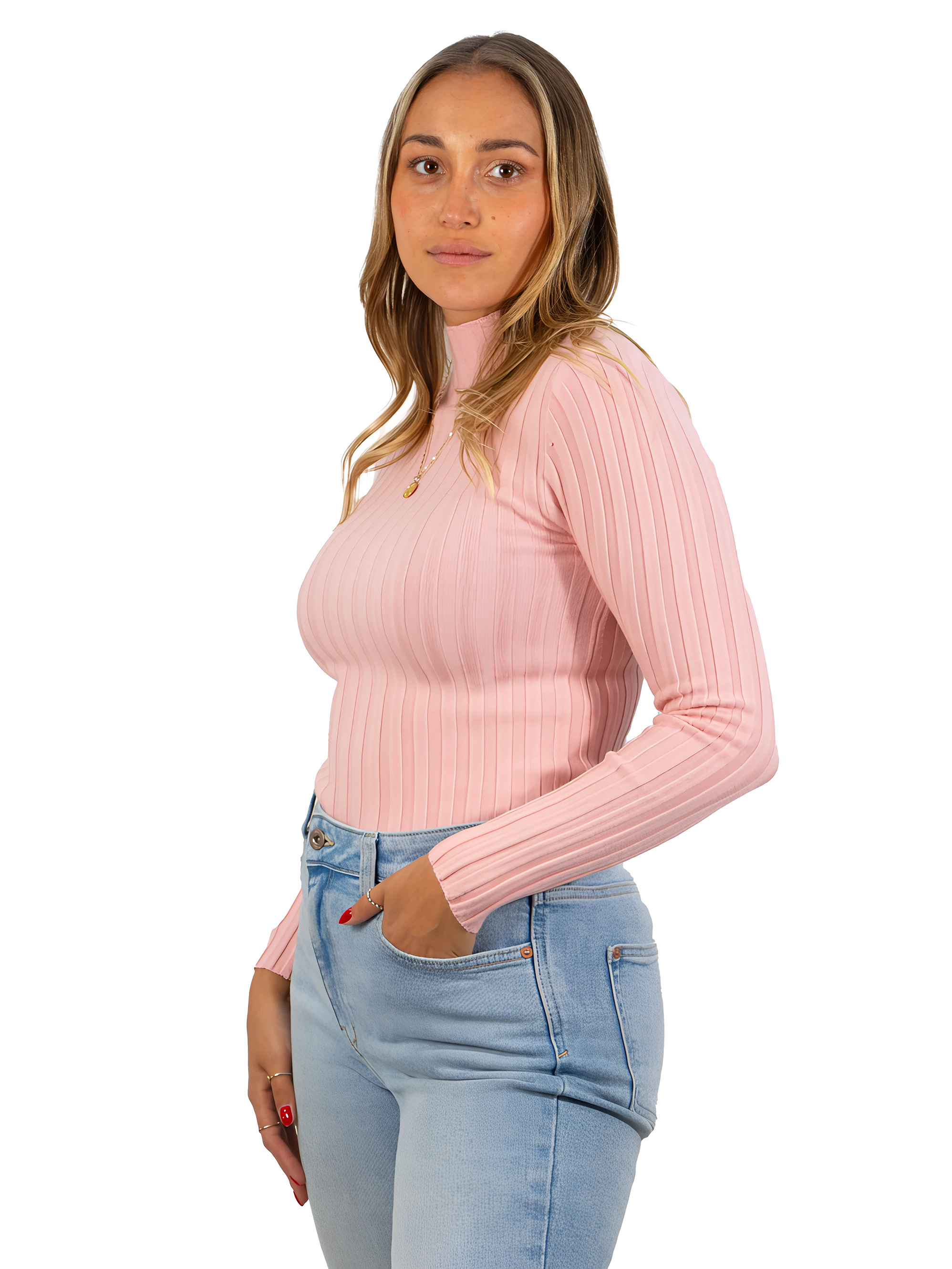 Beatle mujer acanalado básico colores 22