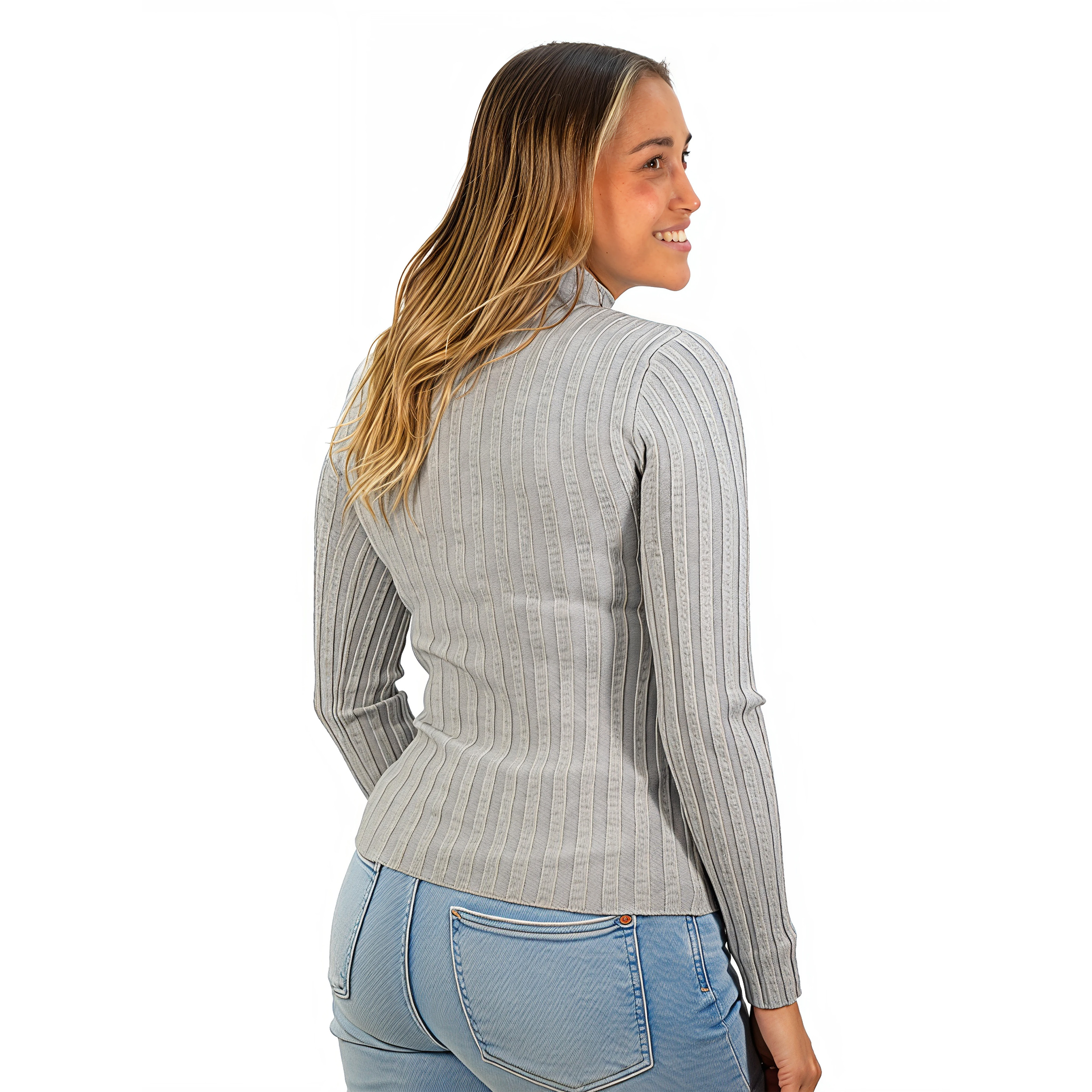 Beatle mujer acanalado básico colores 24