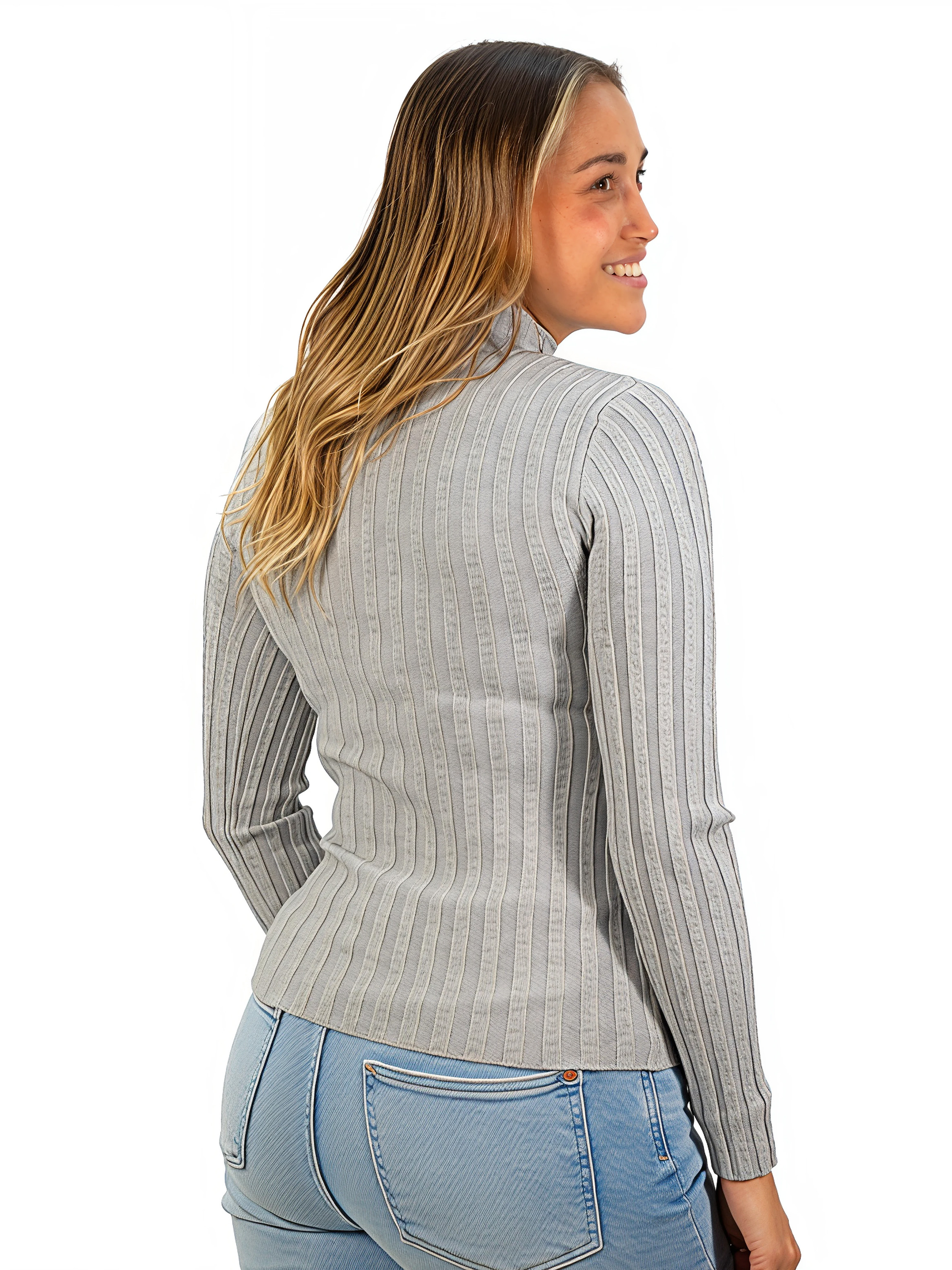 Beatle mujer acanalado básico colores 24