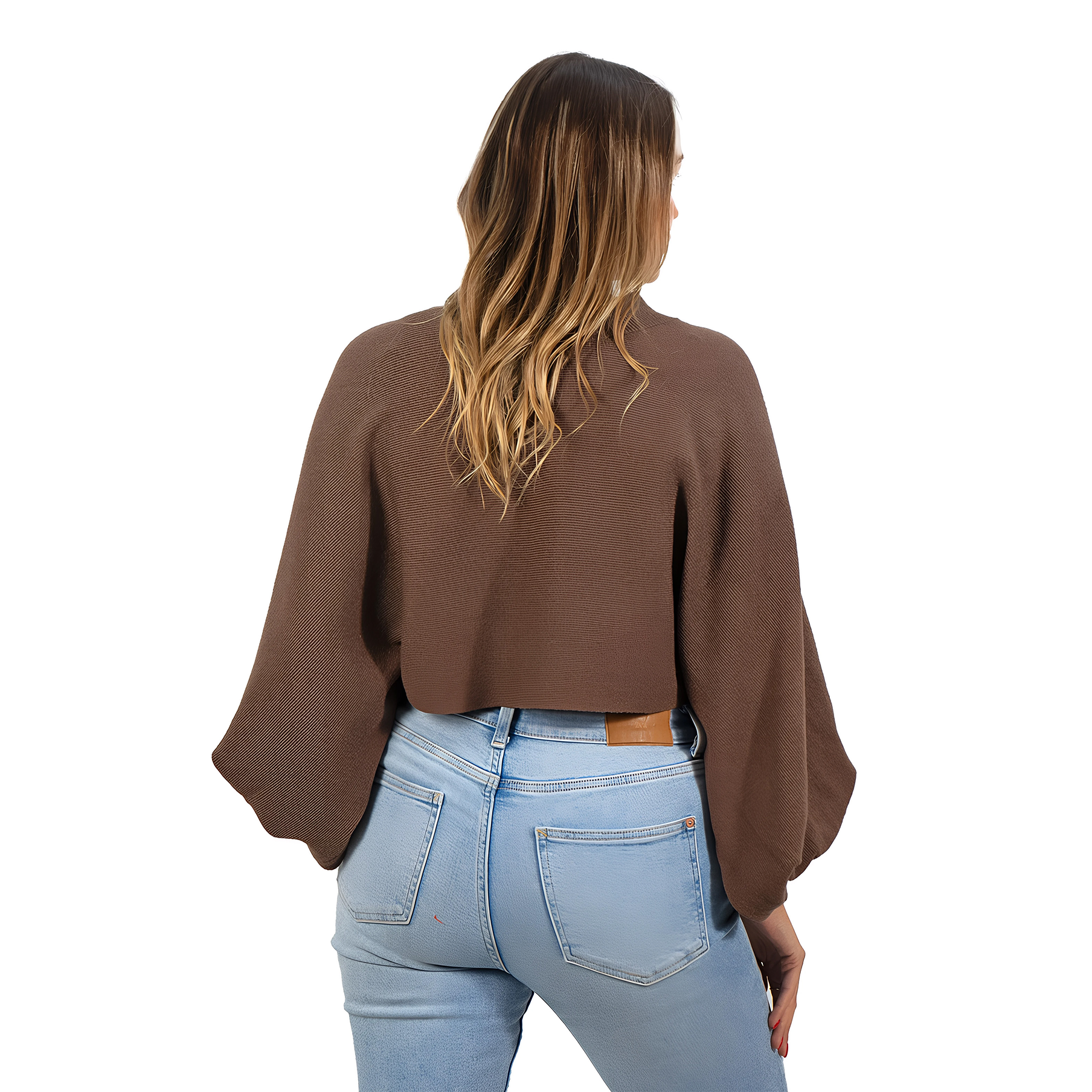 Sweater Pullover Mujer Manga globo colores 10