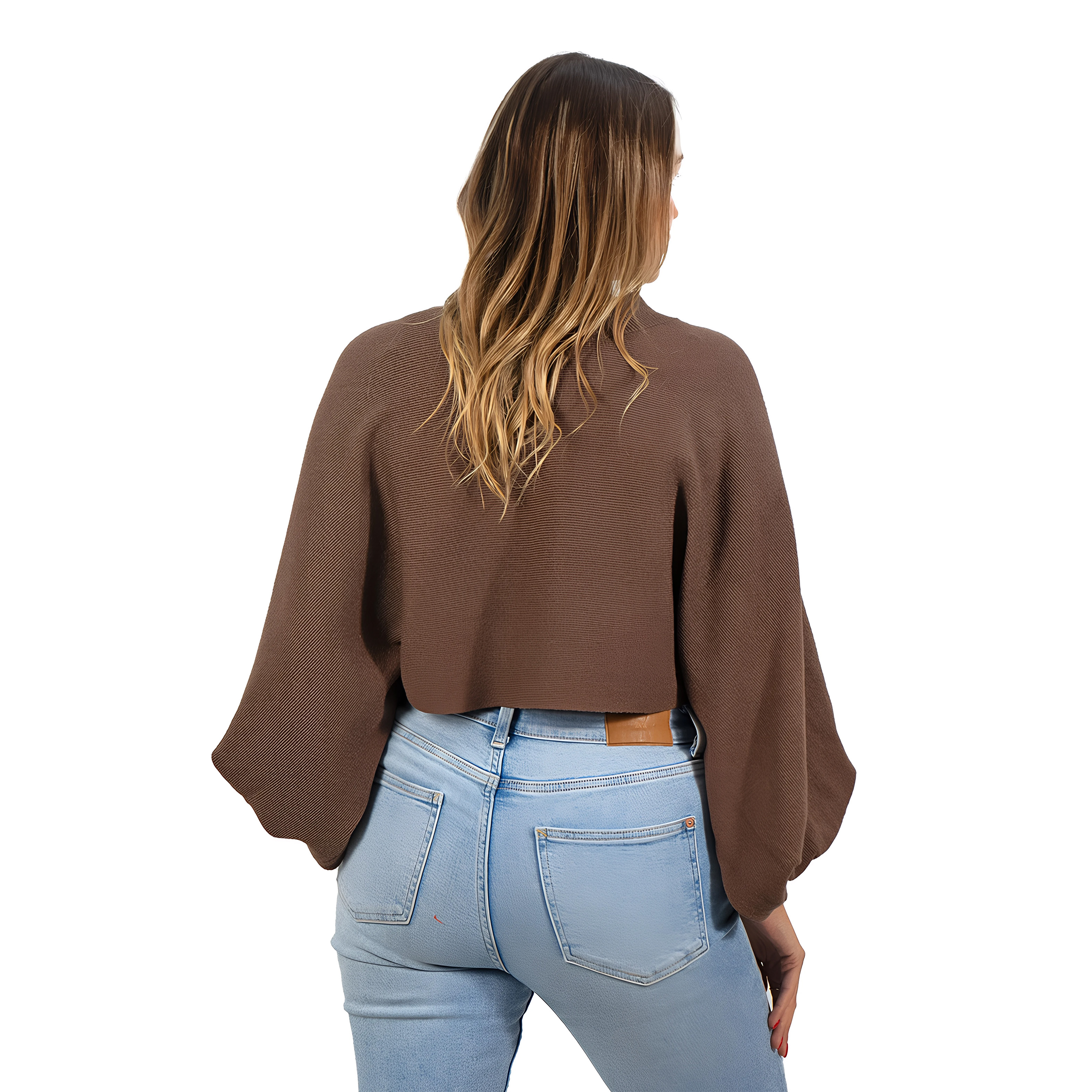 Sweater Pullover Mujer Manga globo colores 10