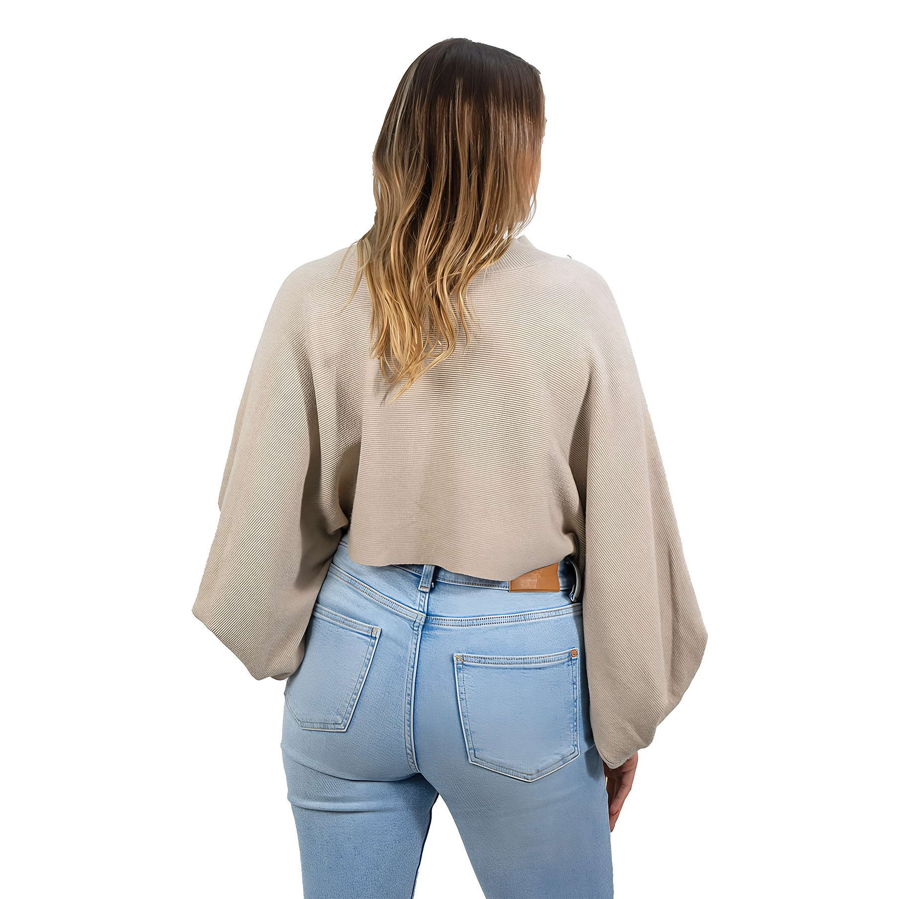 Sweater Pullover Mujer Manga globo colores 15