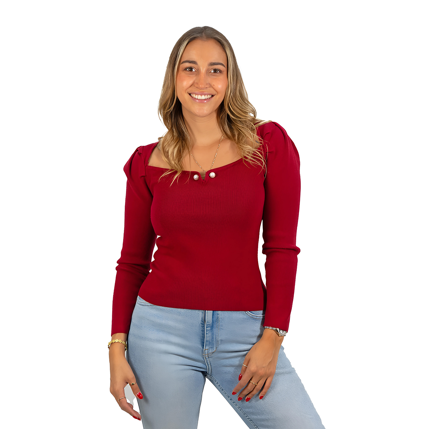 Sweater camiseta básico manga princesa colores 3