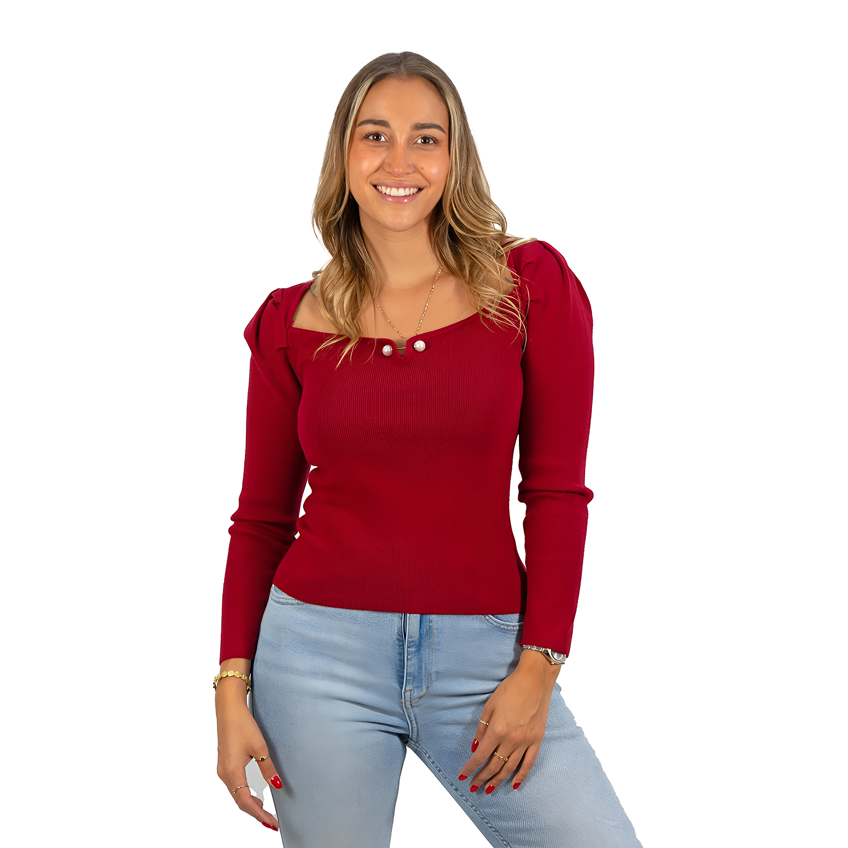 Sweater camiseta básico manga princesa colores 3