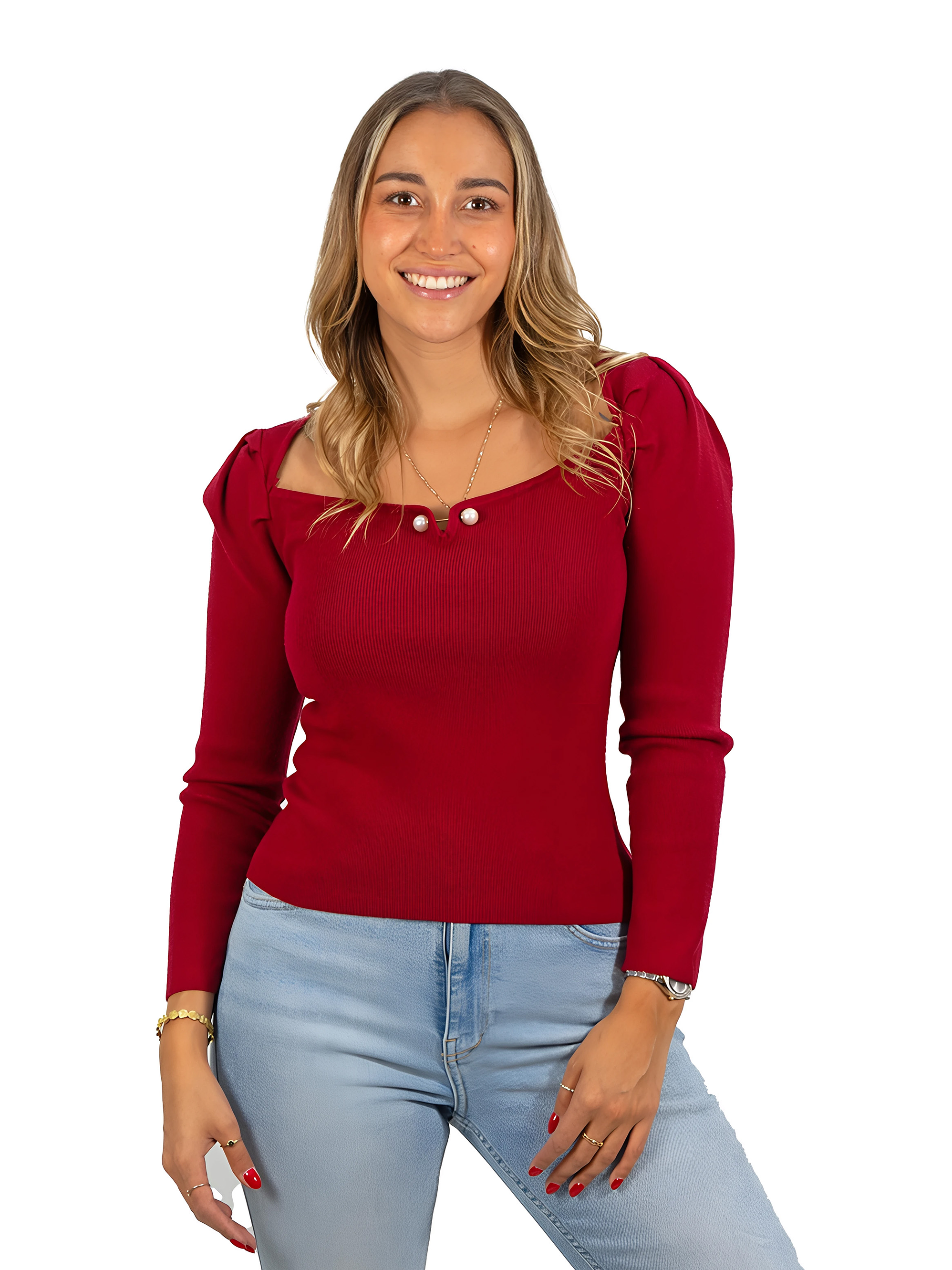 Sweater camiseta básico manga princesa colores 3