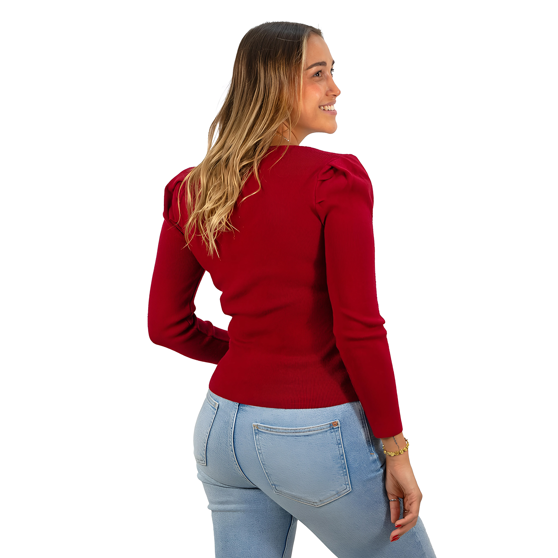 Sweater camiseta básico manga princesa colores 5