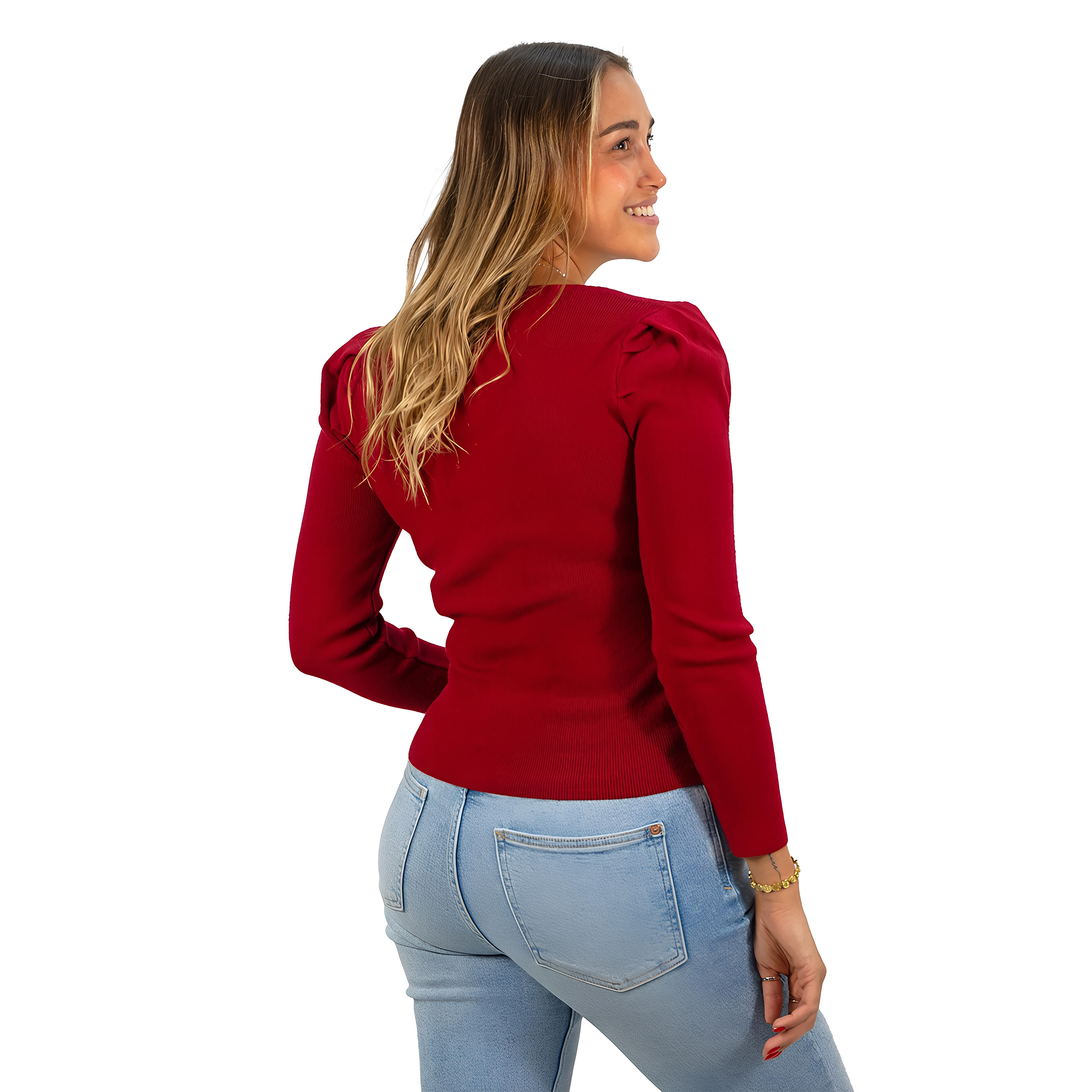 Sweater camiseta básico manga princesa colores 5