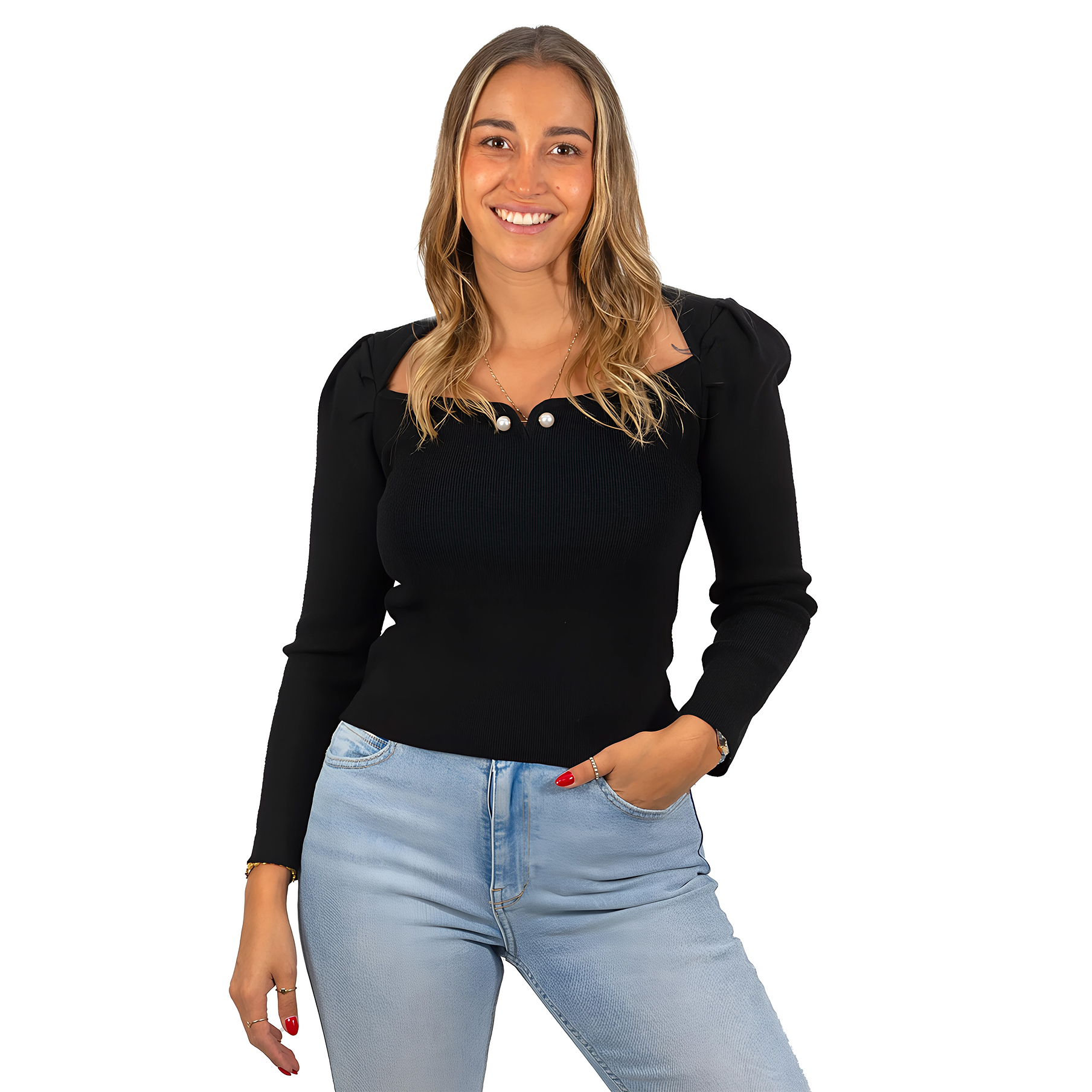 Sweater camiseta básico manga princesa colores 6