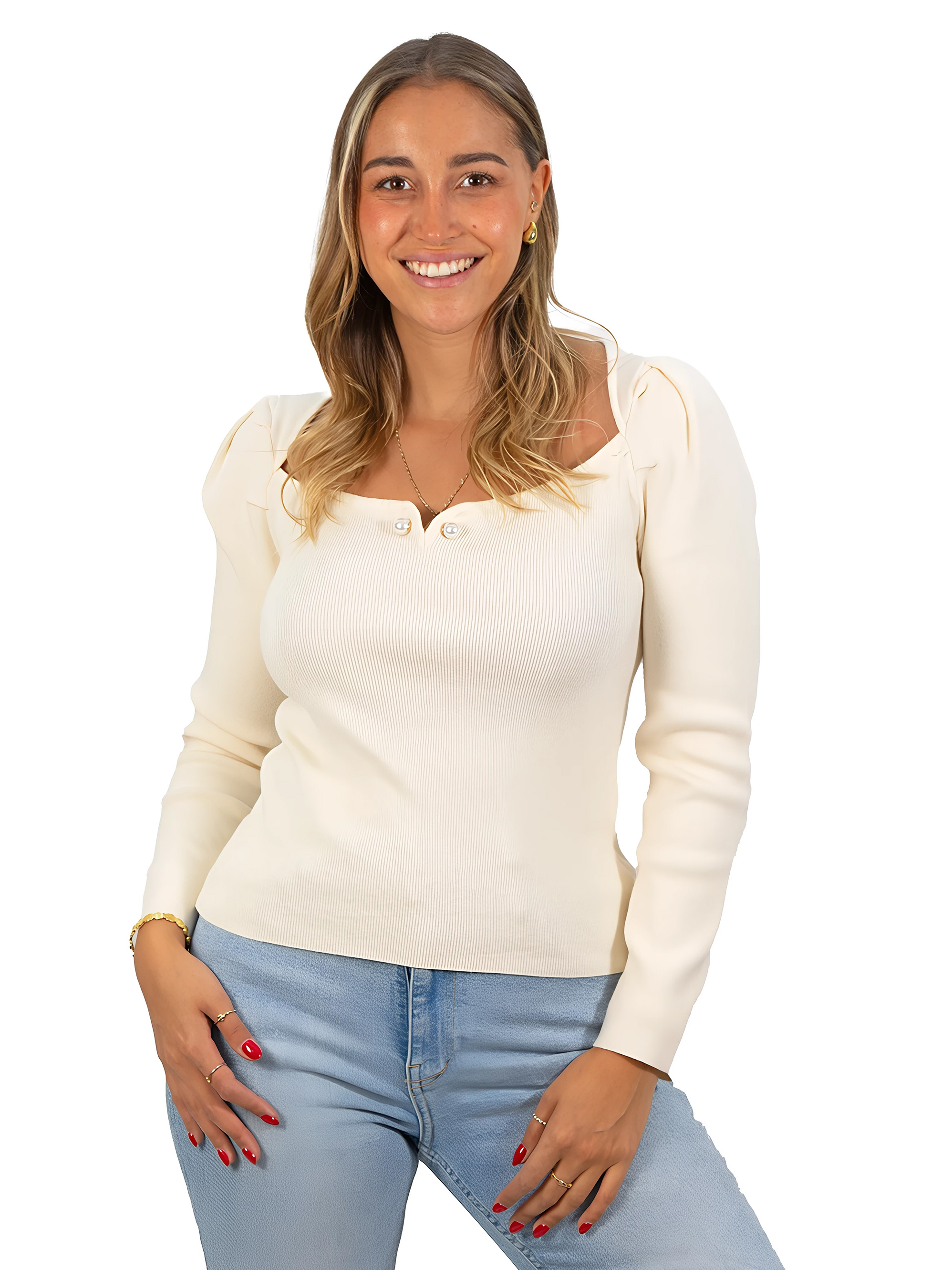 Sweater camiseta básico manga princesa colores 15