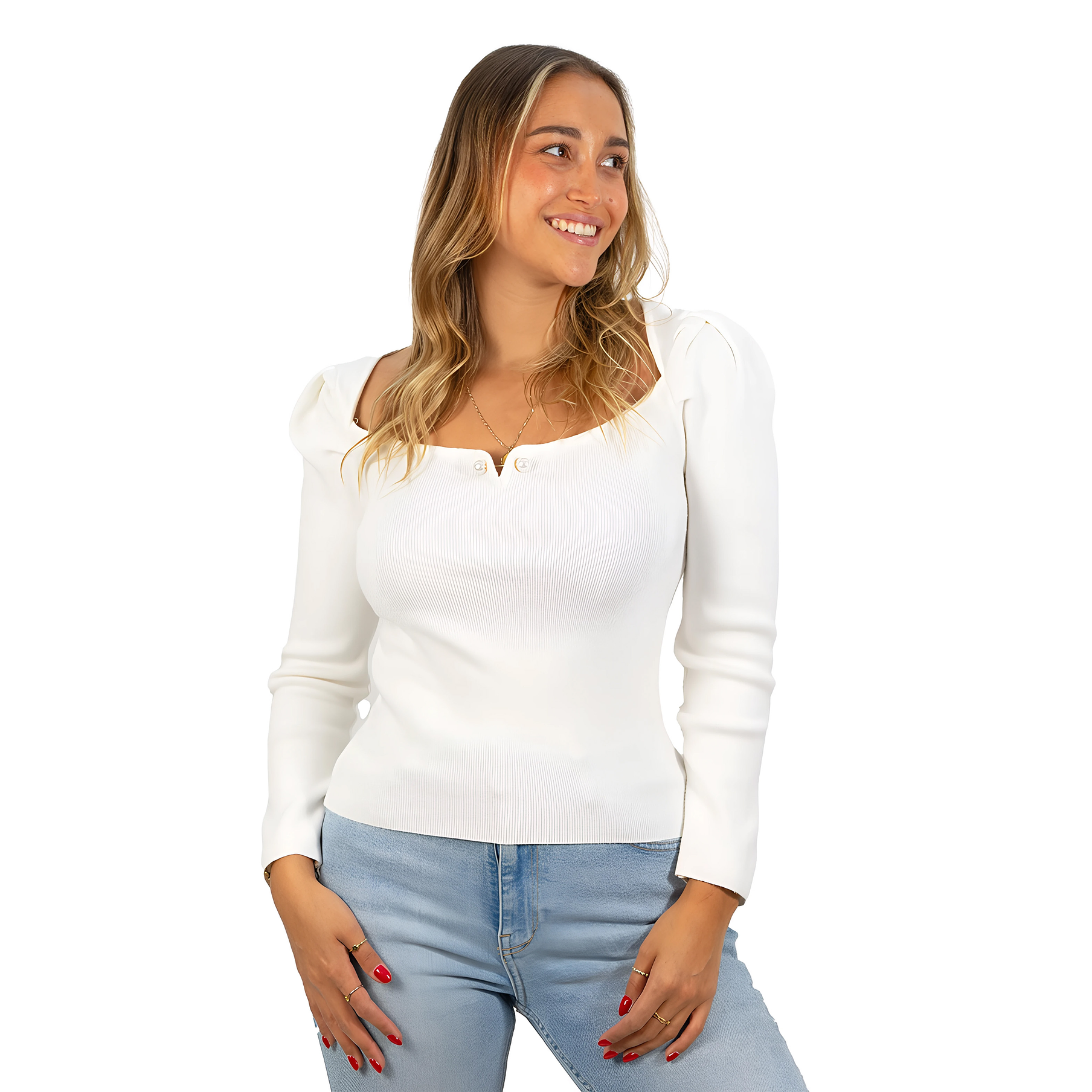 Sweater camiseta básico manga princesa colores 21