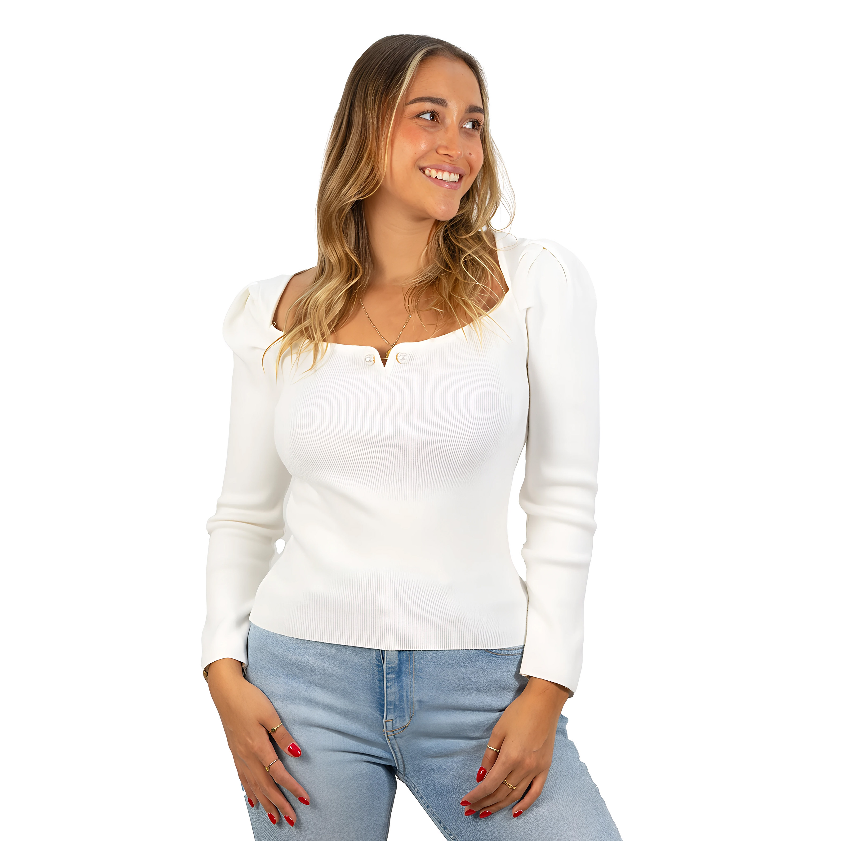 Sweater camiseta básico manga princesa colores 21