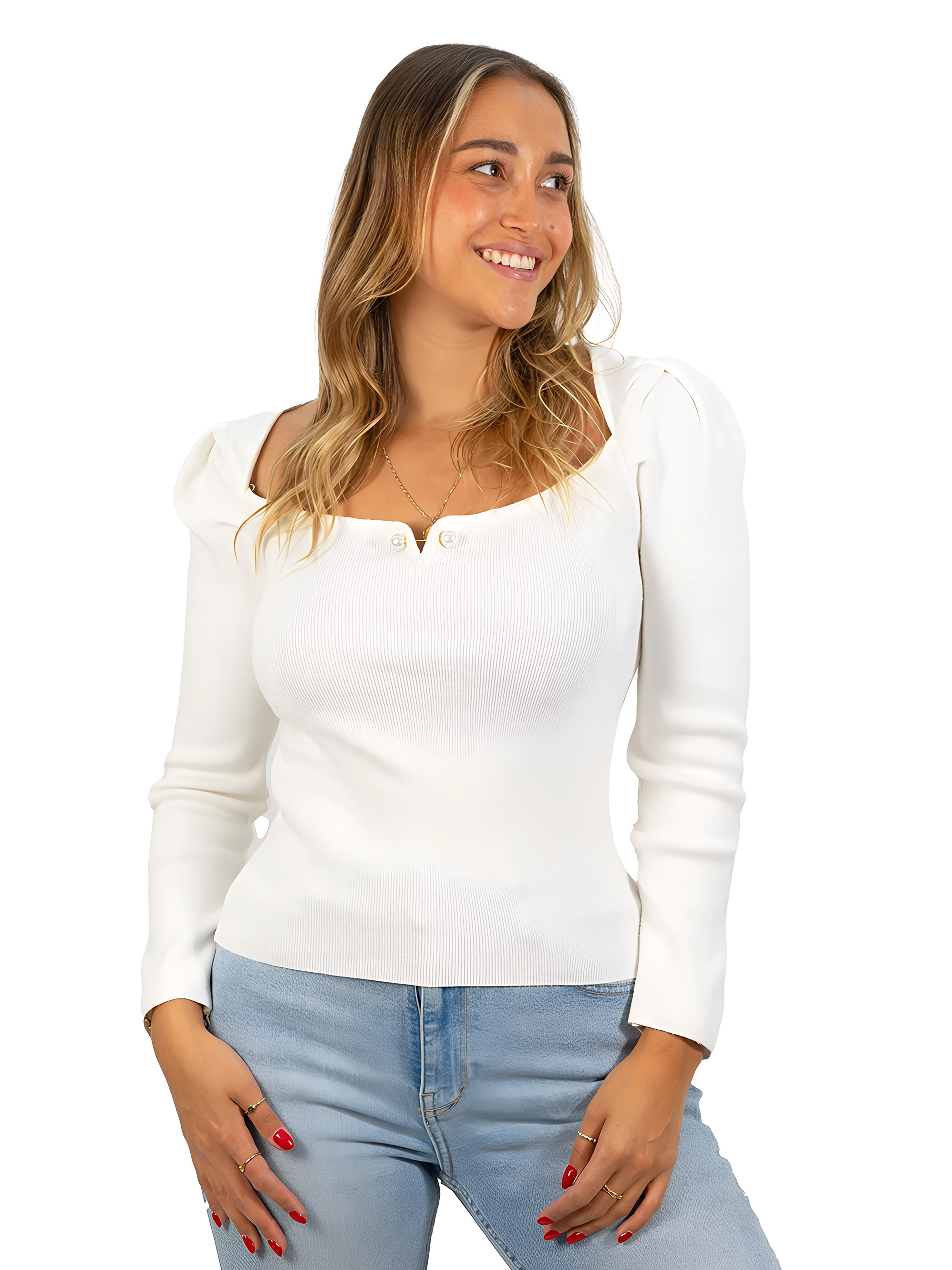 Sweater camiseta básico manga princesa colores 21