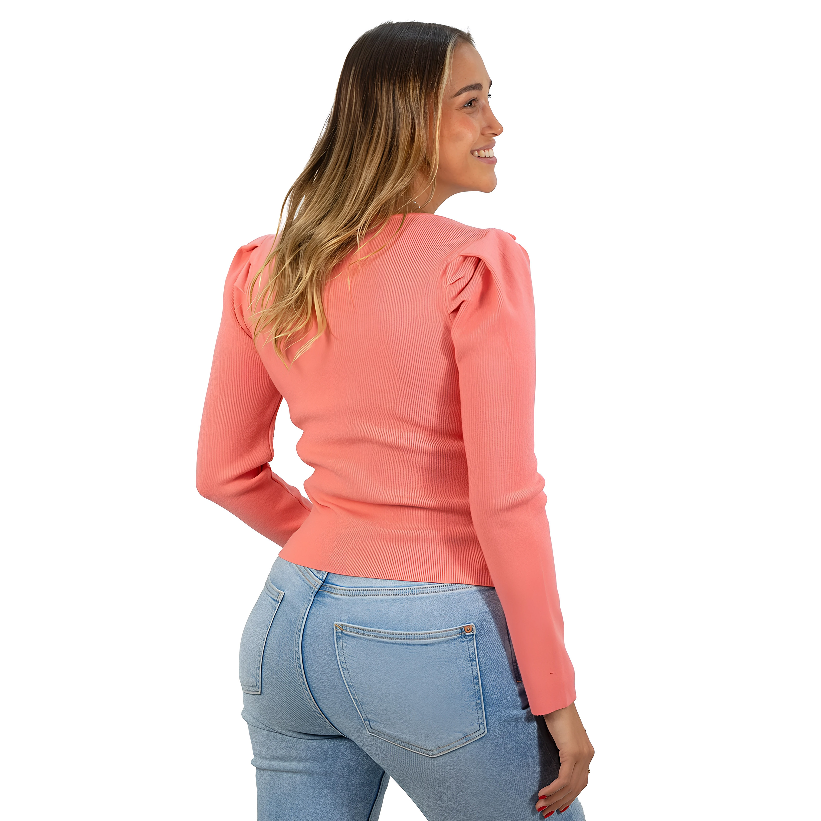 Sweater camiseta básico manga princesa colores 26