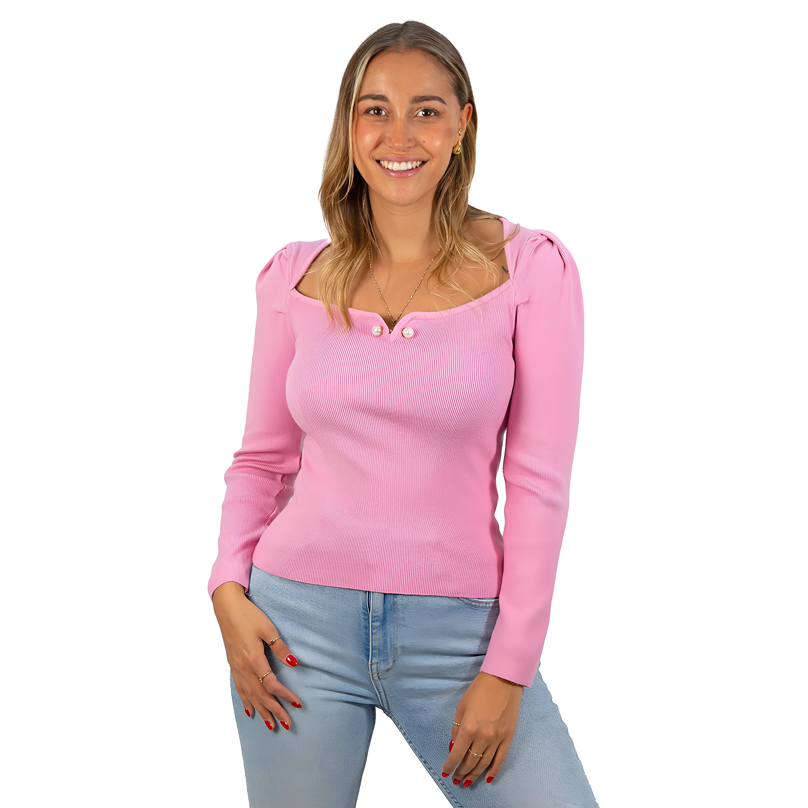 Sweater camiseta básico manga princesa colores 27