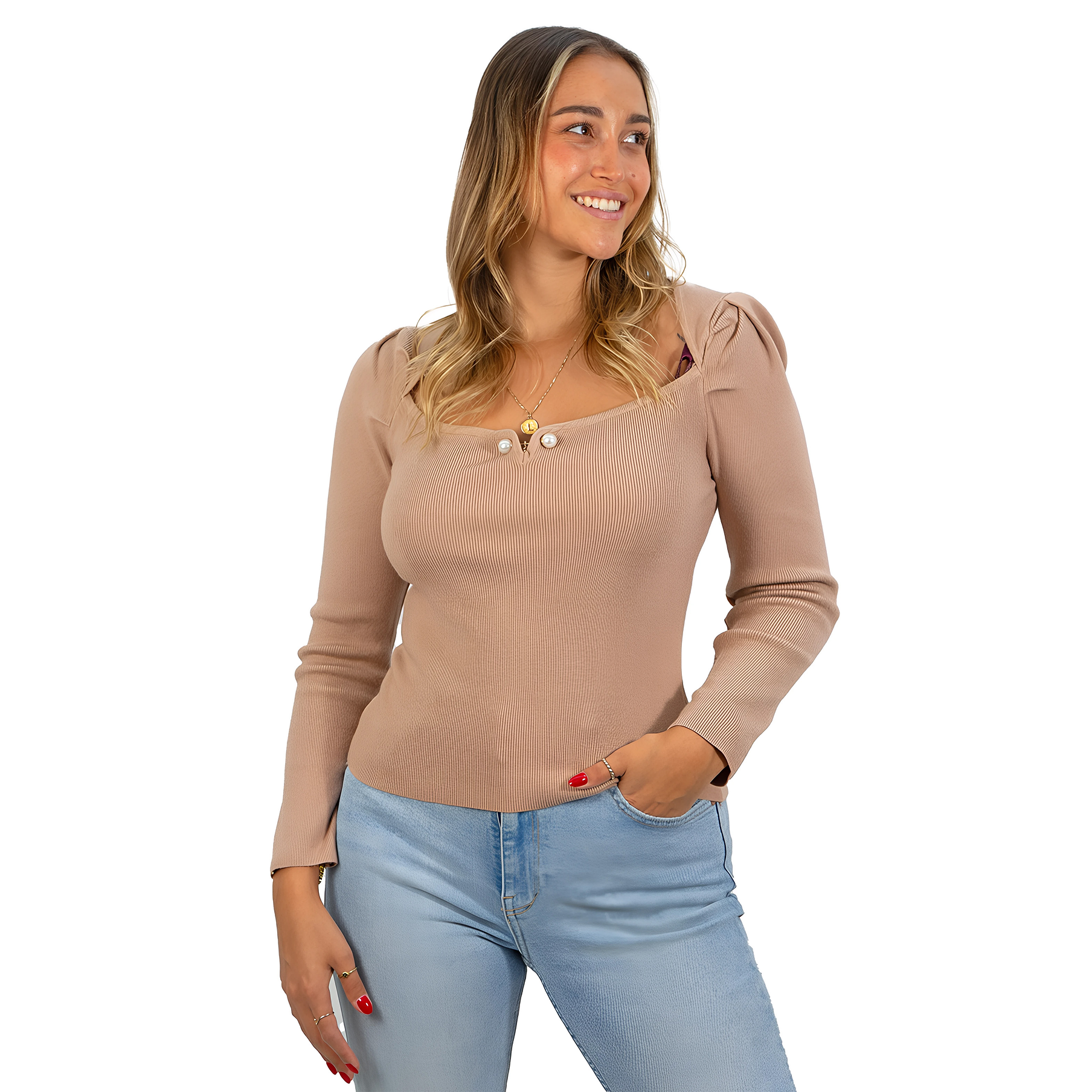 Sweater camiseta básico manga princesa colores 1