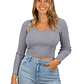 Camiseta sweater invierno colores crop mujer  - Miniatura 16