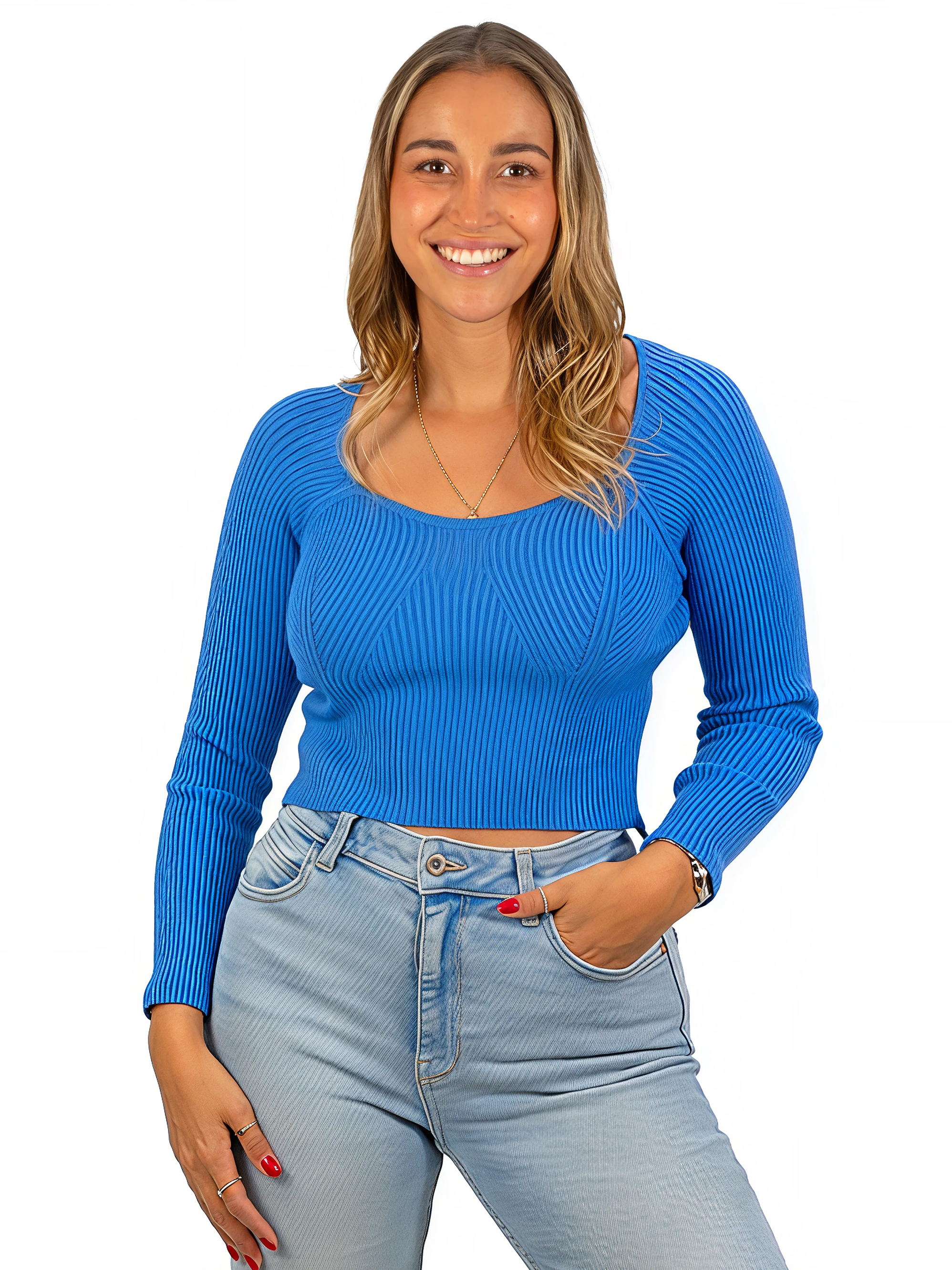 Camiseta sweater invierno colores crop mujer  17