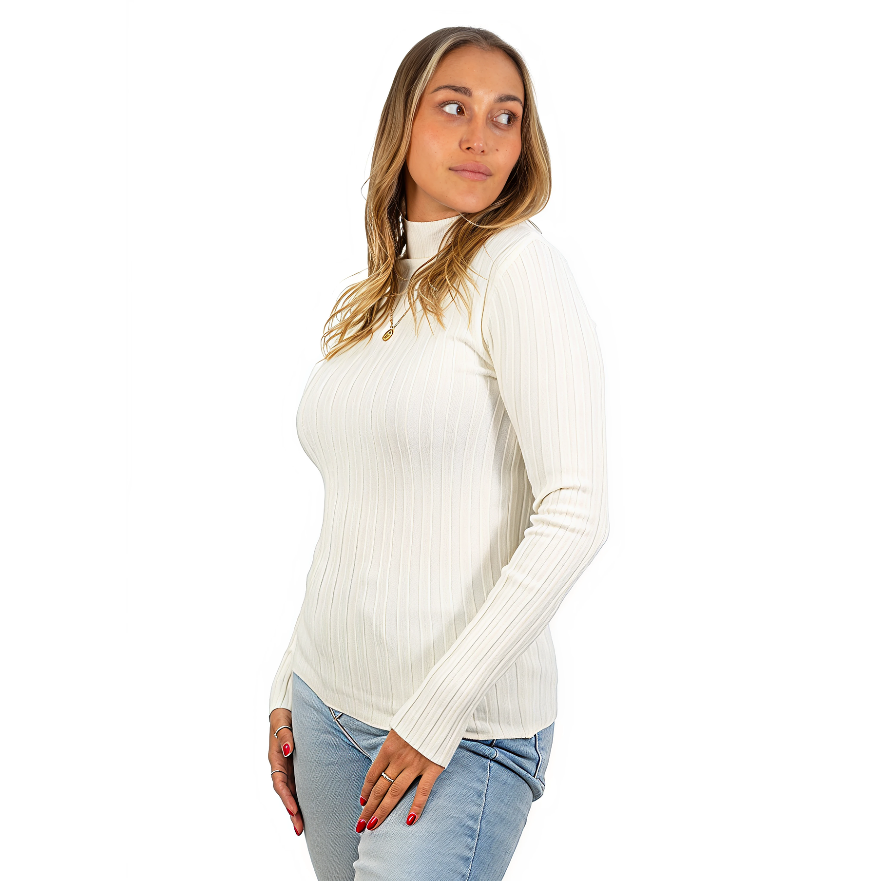 Beatle mujer acanalado básico colores 25