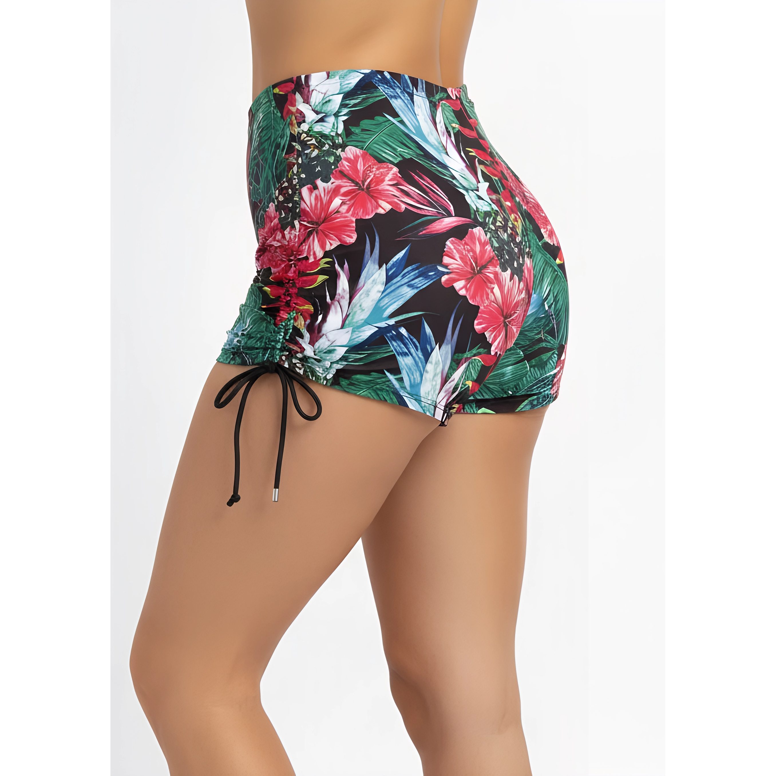 Short traje de baño mujer Straps estampado Lux 3 colores 1