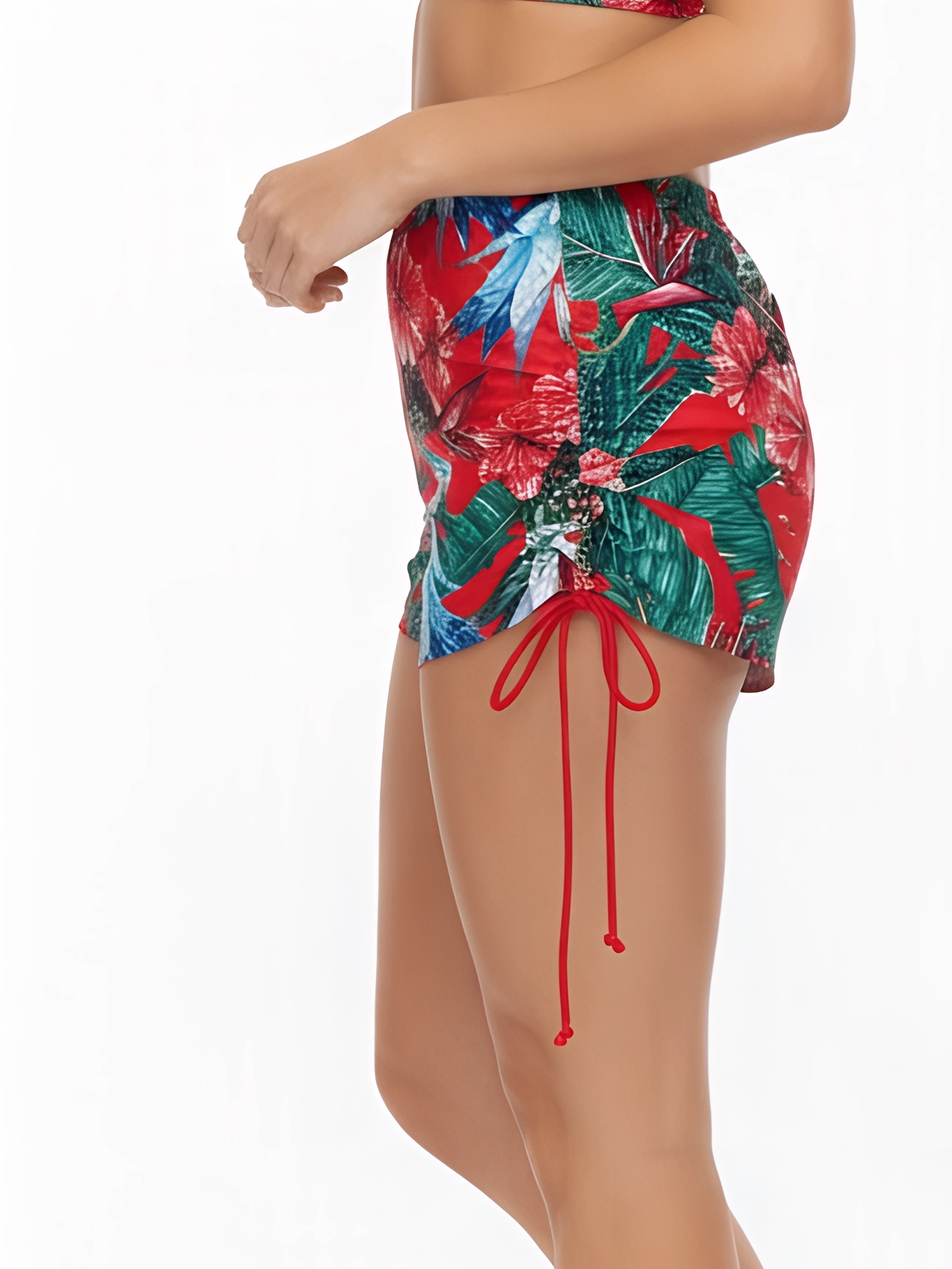 Short traje de baño mujer Straps estampado Lux 3 colores 6