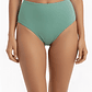 Parte de abajo bikini mujer tiro alto culotte semi tanga colores. - Miniatura 6