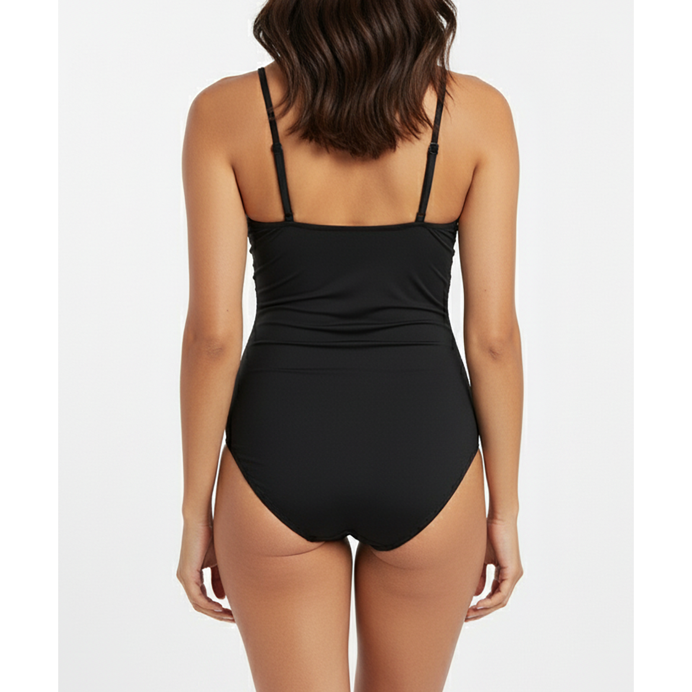 Traje de baño Basic V Negro 2