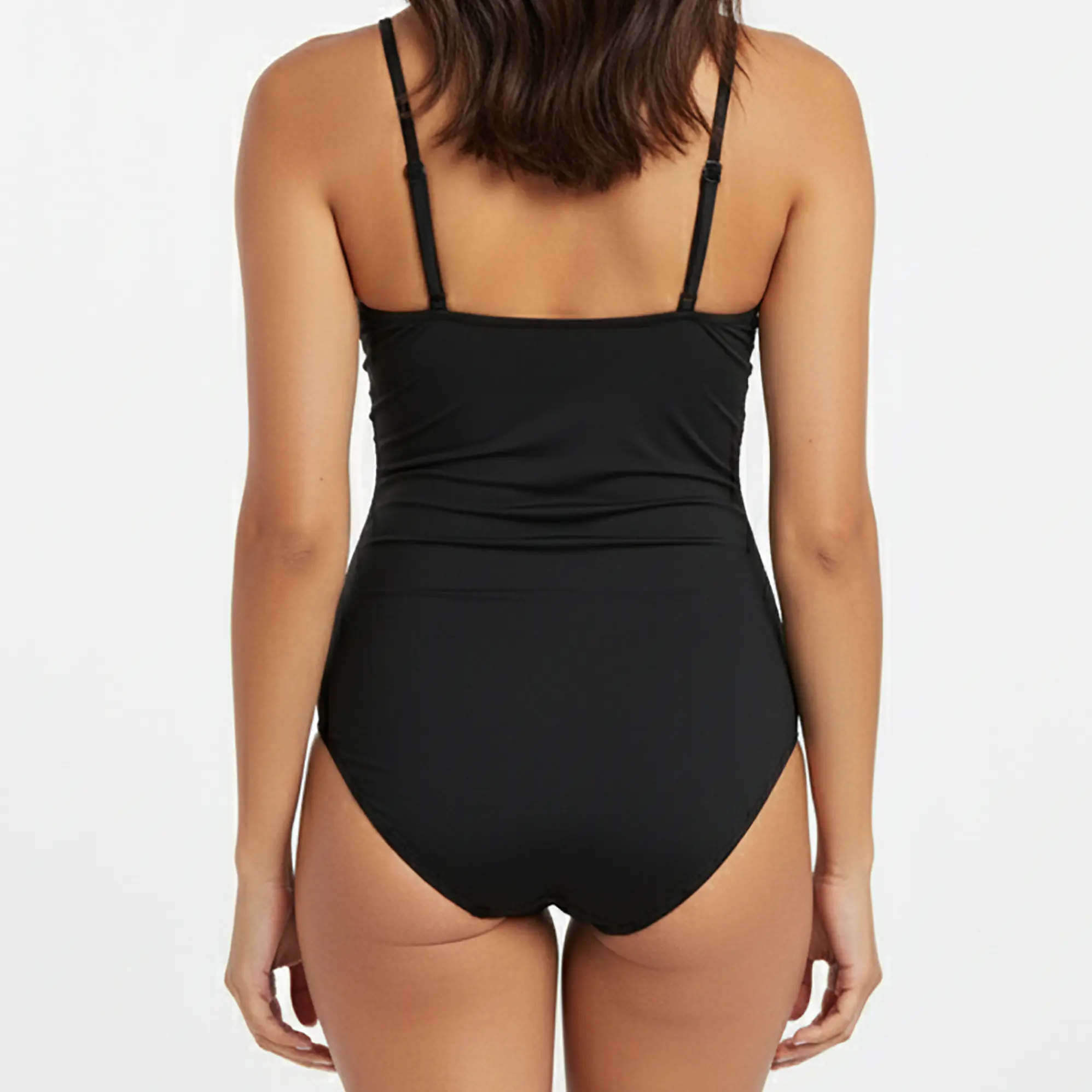 Traje de baño Basic V Negro 2