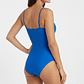 Traje de baño Basic V Azul - Miniatura 3