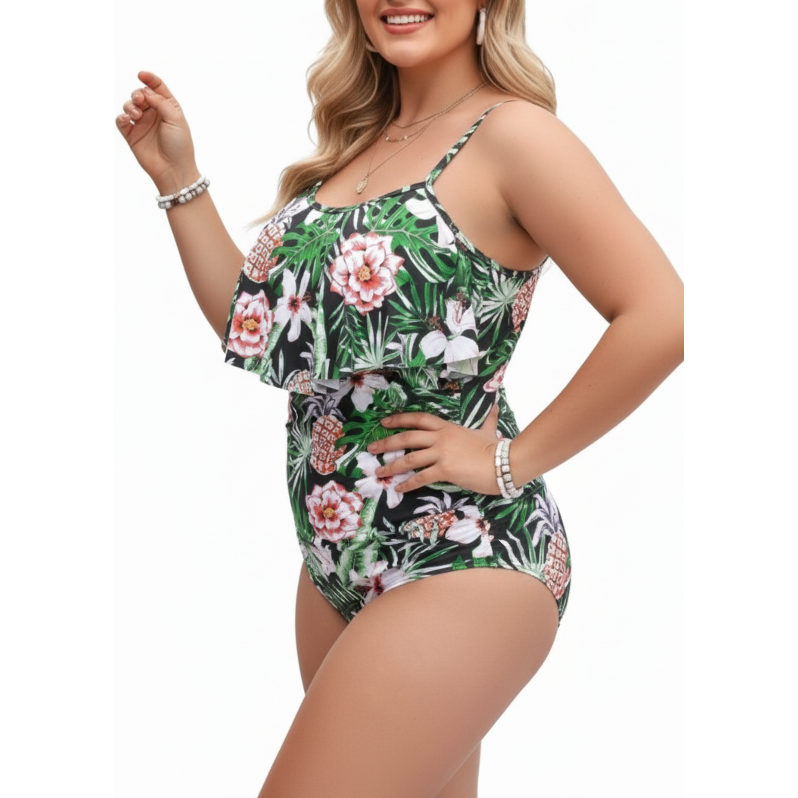 Traje de baño en punta Bay Beach Verde 2