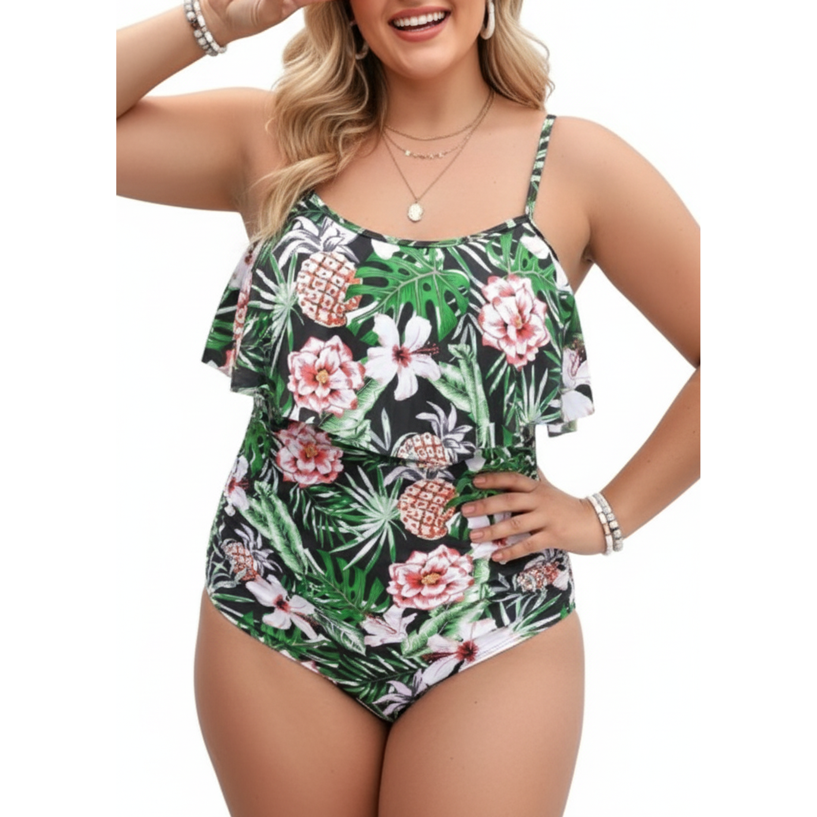 Traje de baño en punta Bay Beach Verde 1