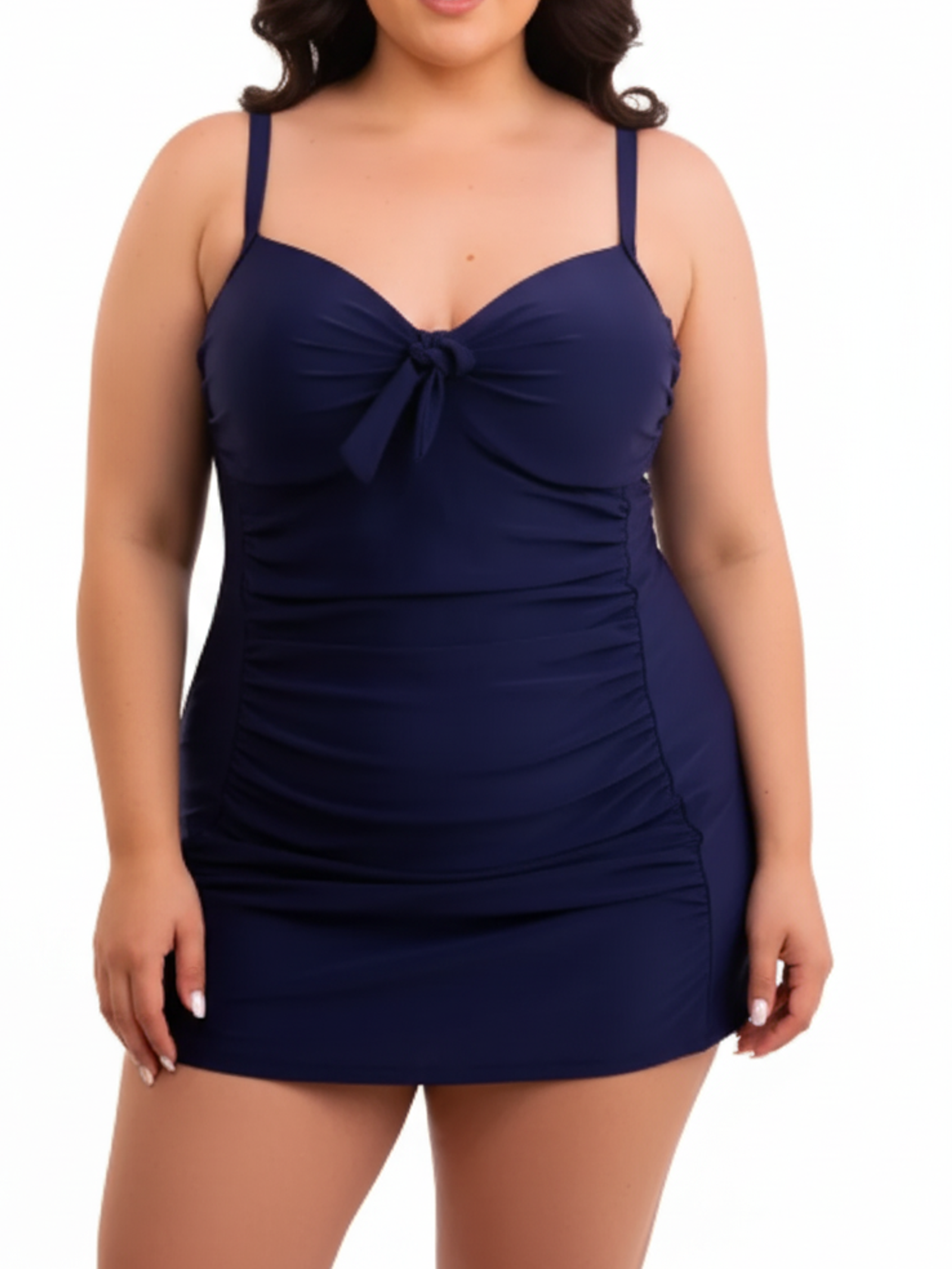 Traje de baño Vestido Plus size copa 1