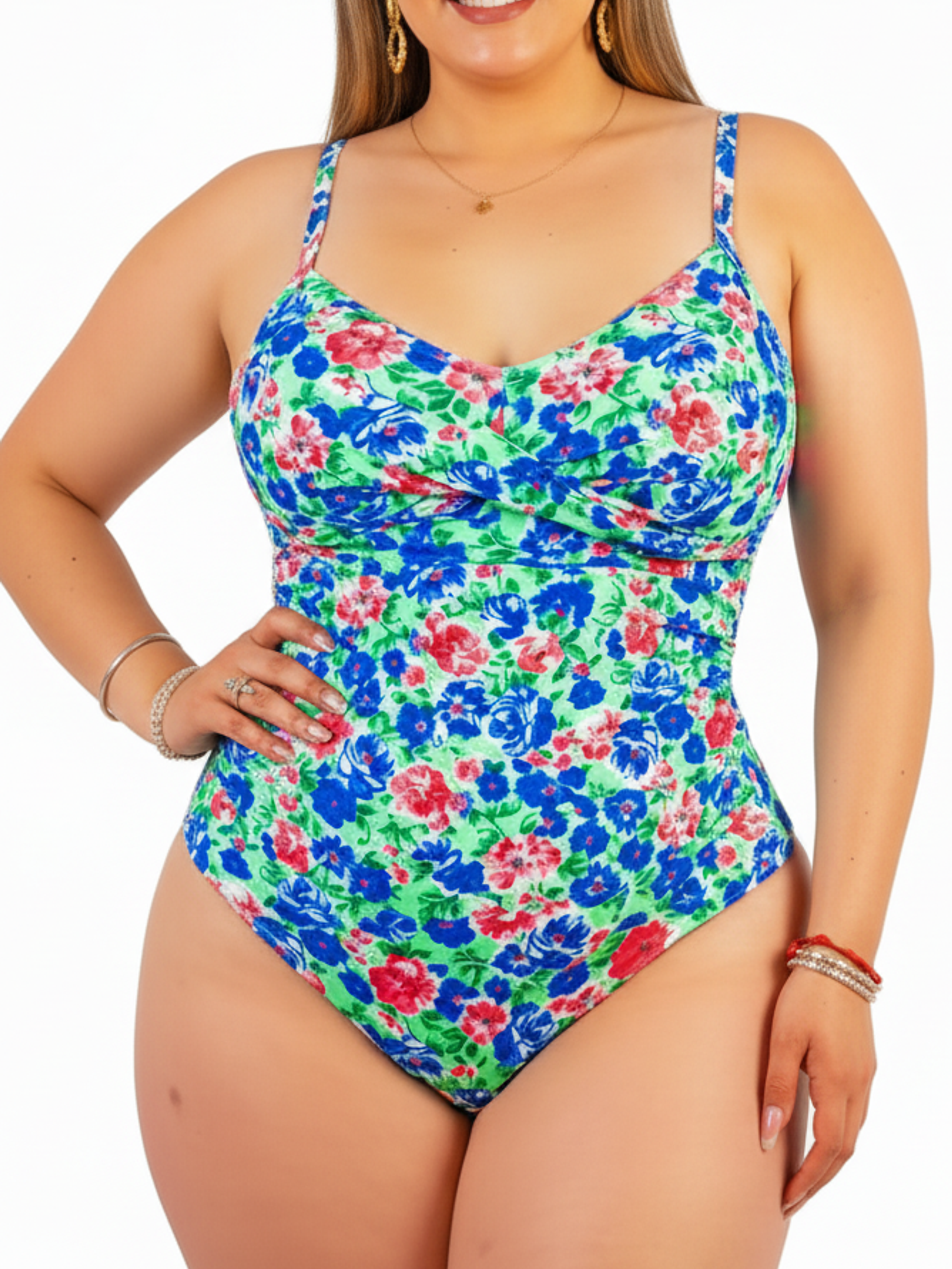 Traje de baño Micena floral 1