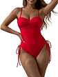 Traje de baño copay straps Rojo - Miniatura 1