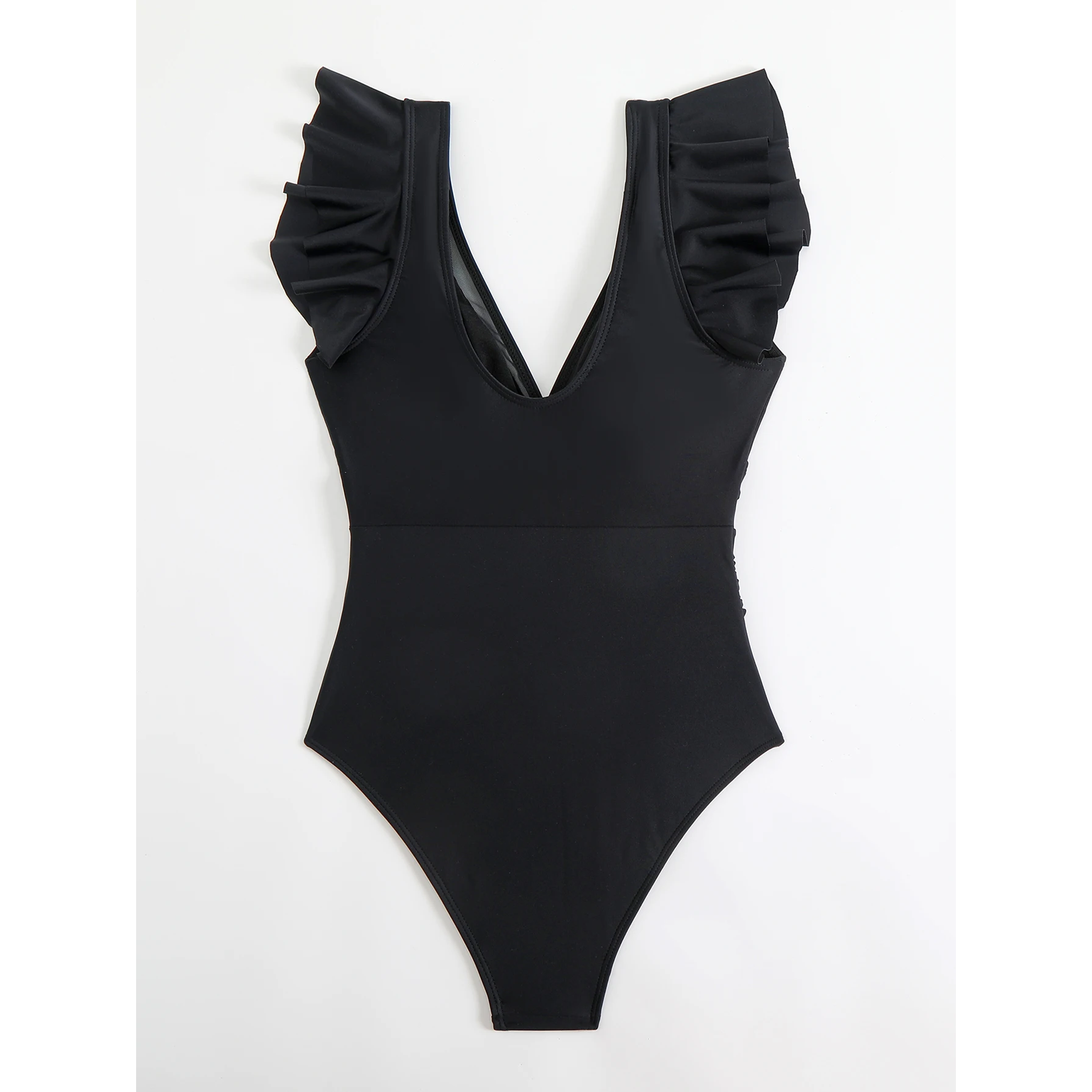 Traje de baño Flare Negro Transparencia 4