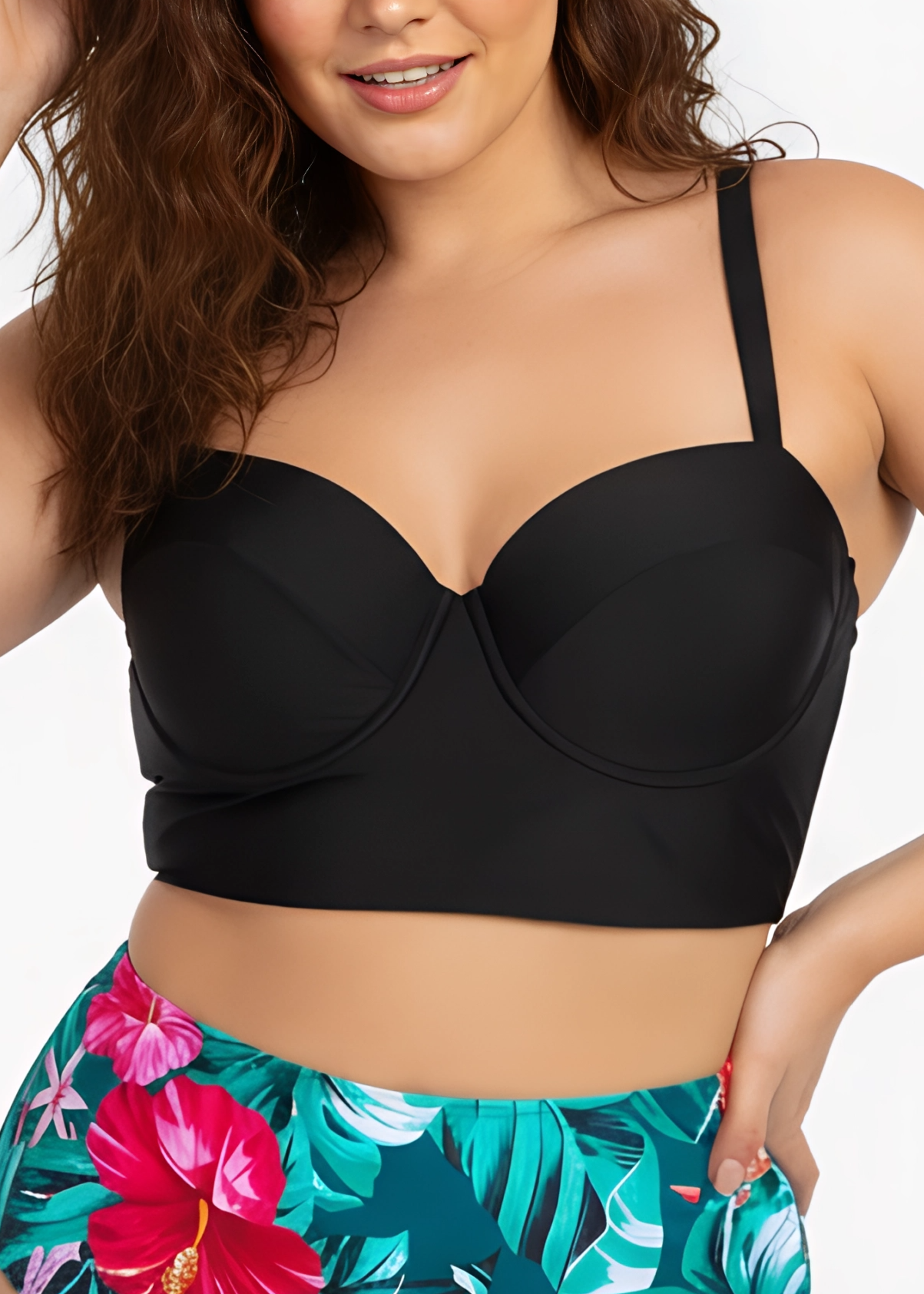 Top de bikini copa Candance
