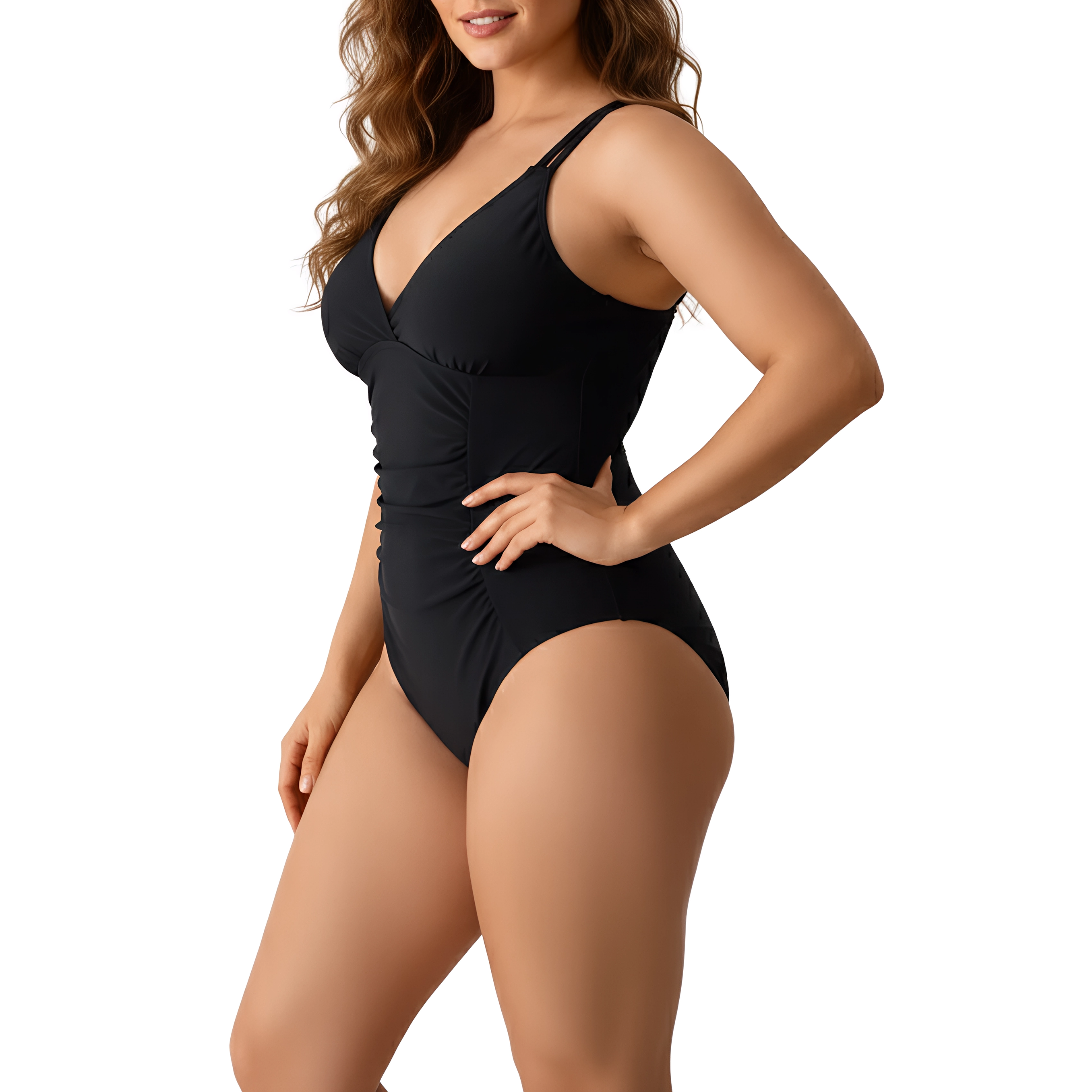Traje de baño efecto reductor Luv negro 3