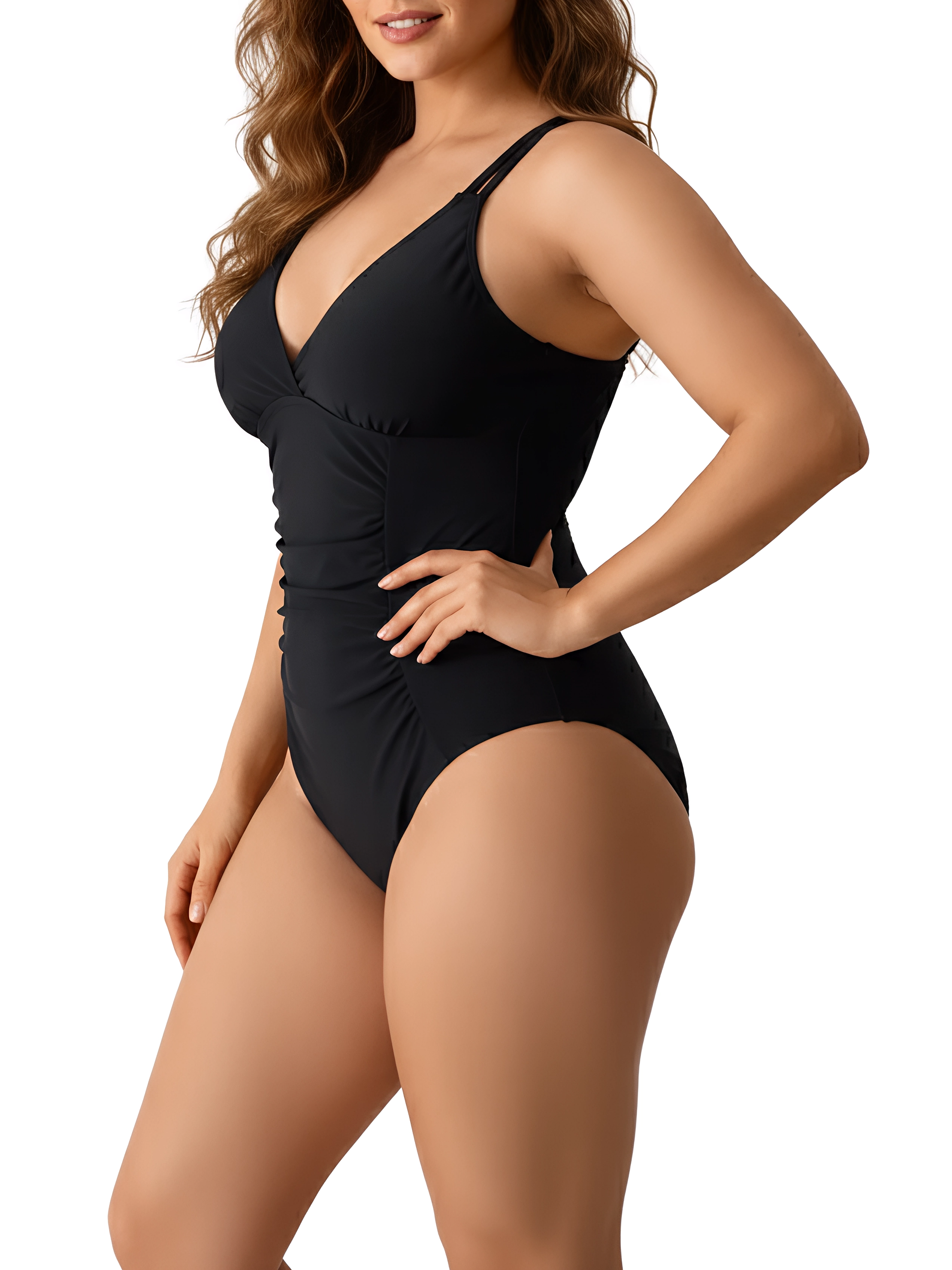 Traje de baño efecto reductor Luv negro 3
