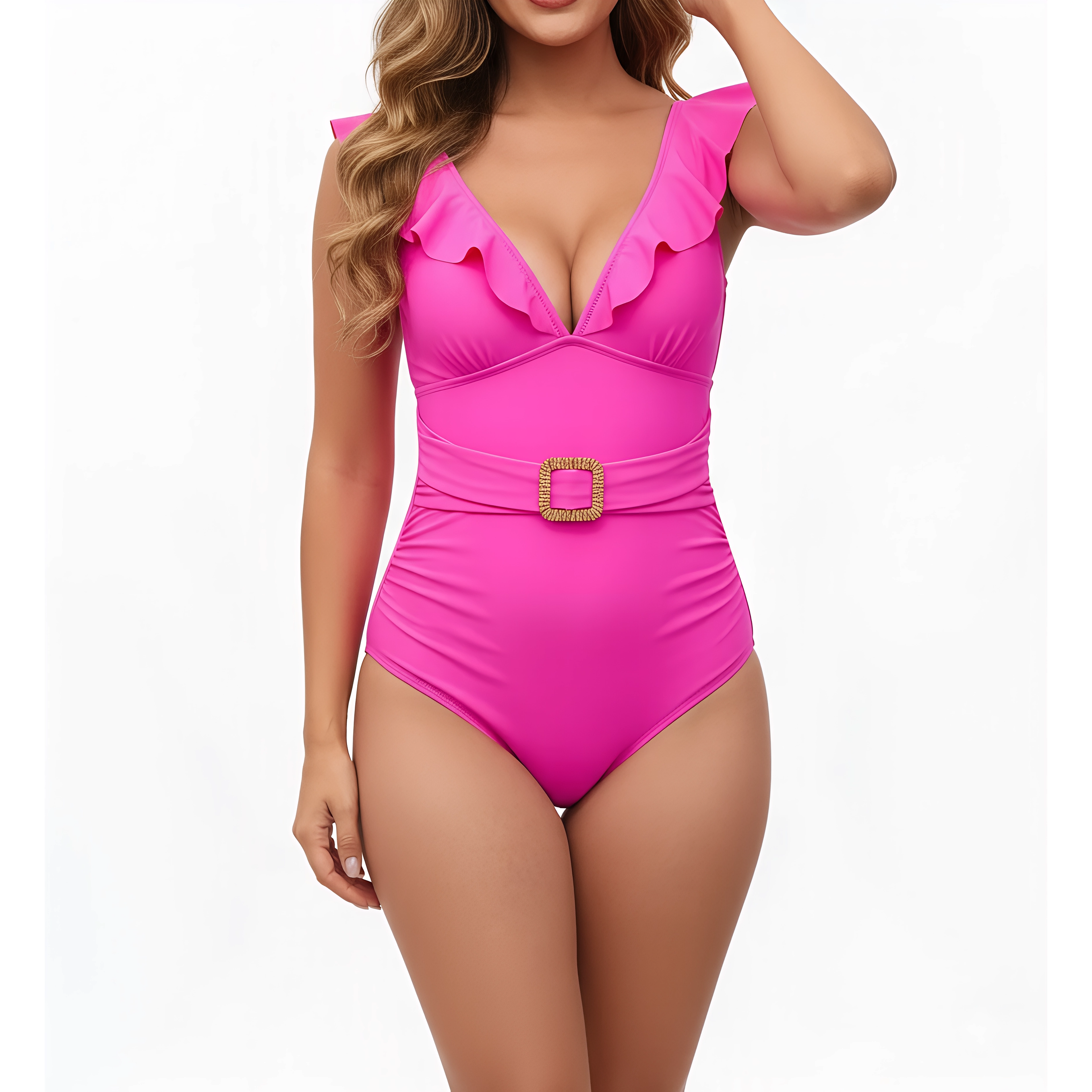 Traje de baño Antonia vuelos Rosa 2