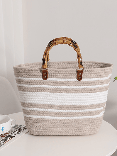 Bolso playa caribe Cream