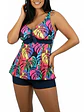 Tankini Short Sport Cloe Azul - Miniatura 1