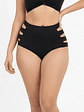 Parte de abajo bikini cut out Negro - Miniatura 1